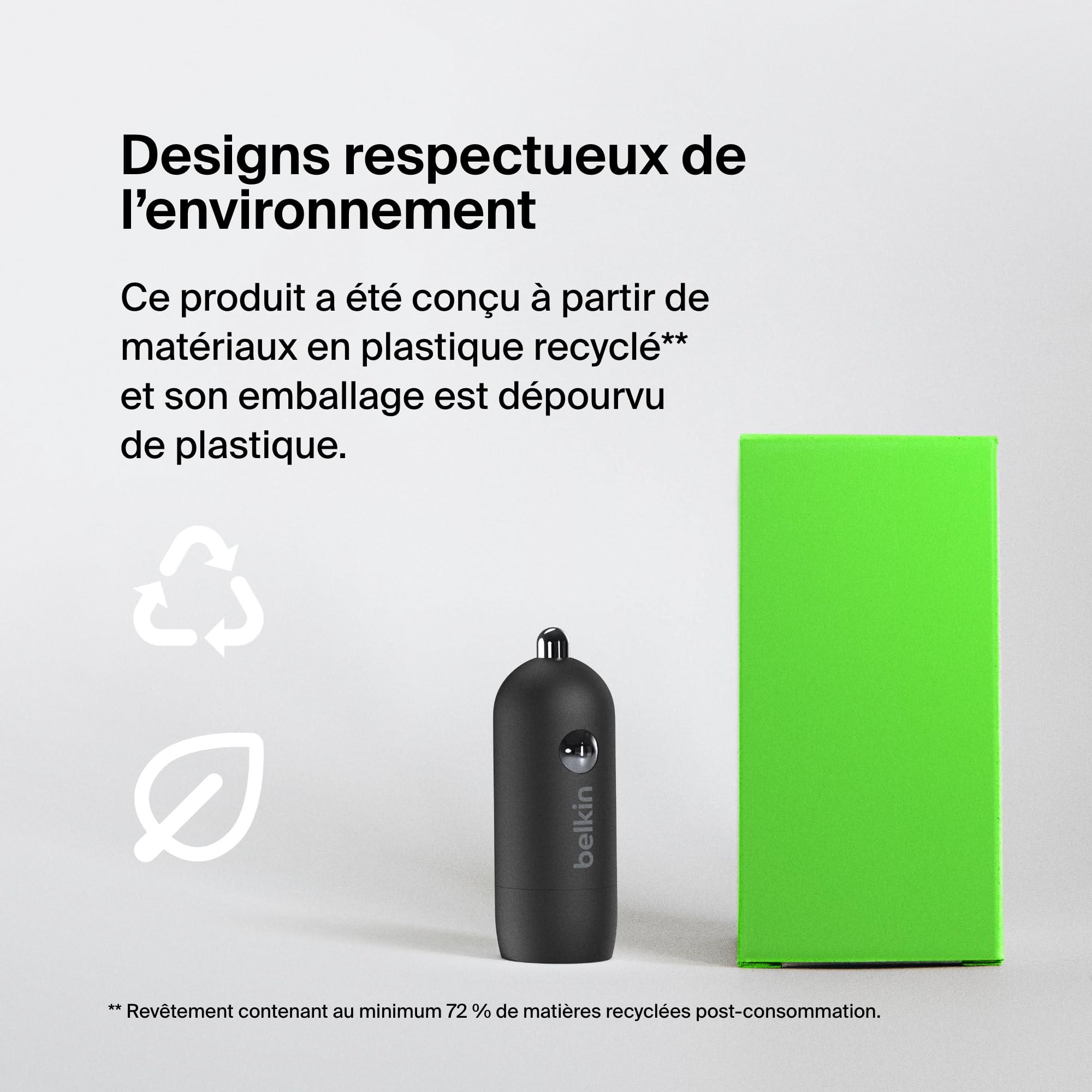 belkin-boostcharge-chargeur-de-voiture-30-w-usb-c-power-delivery-certifi-usb-if- image 6