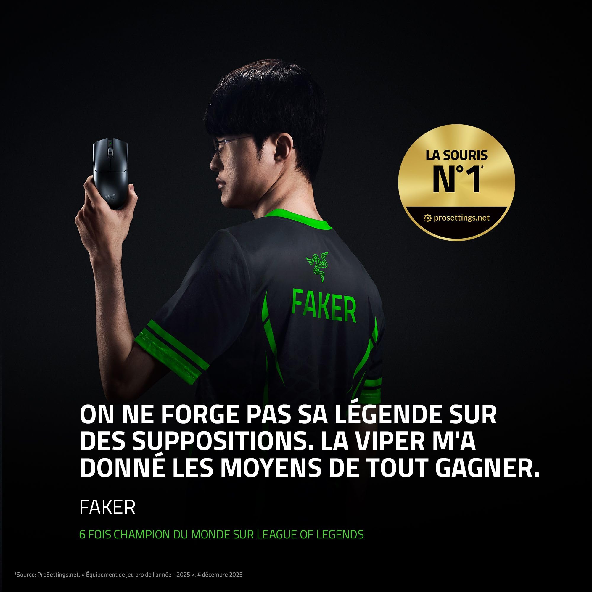 razer-viper-v3-pro-souris-de-jeu-esports-sans-fil-ultral-g-re-54-g-hyperpolling- image 3
