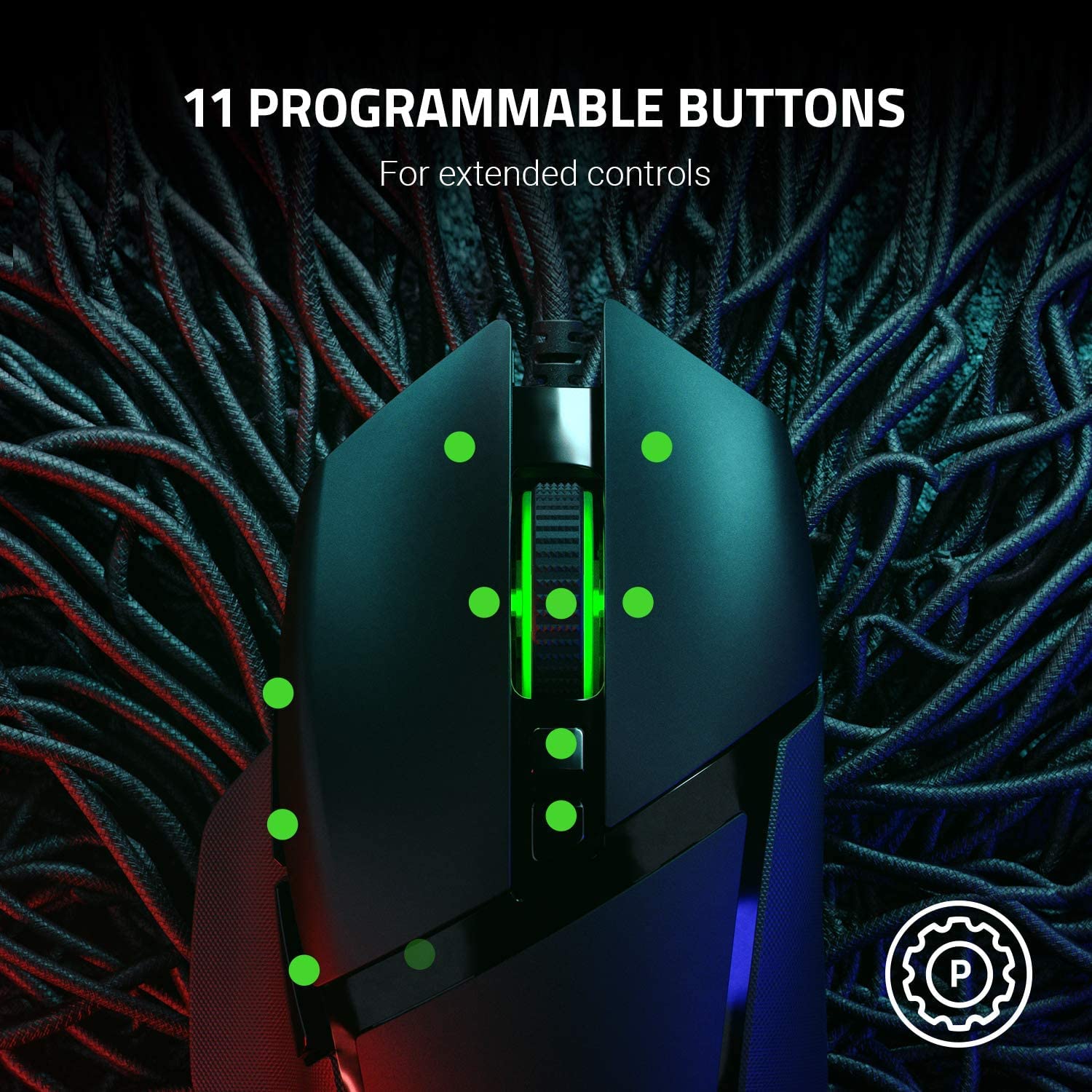 razer-basilisk-v2-souris-gaming-filaire-fps-avec-capteur-focus-20k-dpi-11-bouton image 3