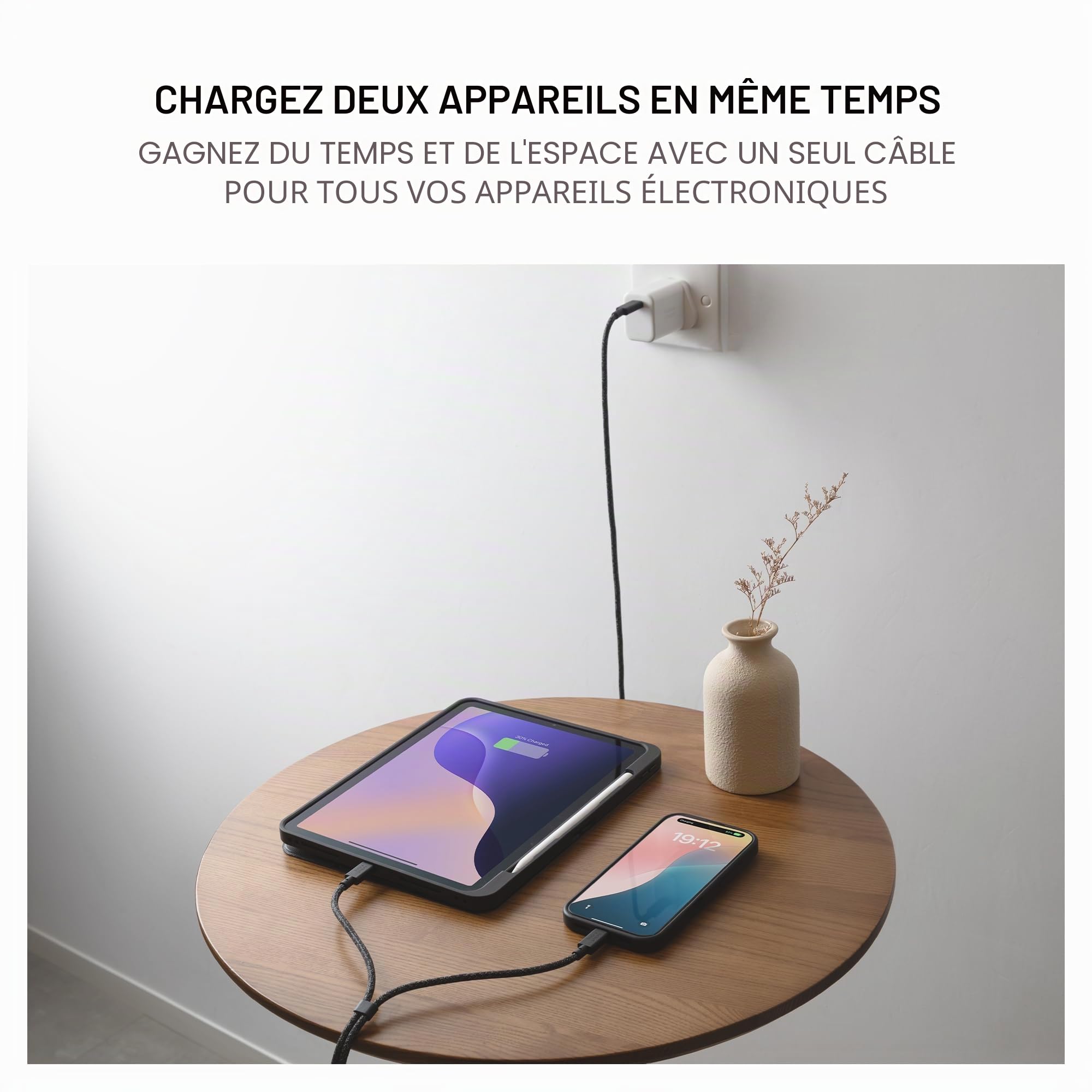 native-union-belt-cable-2-en-1-c-ble-usb-c-double-connecteur-140-w-2-m-tressage- image 2
