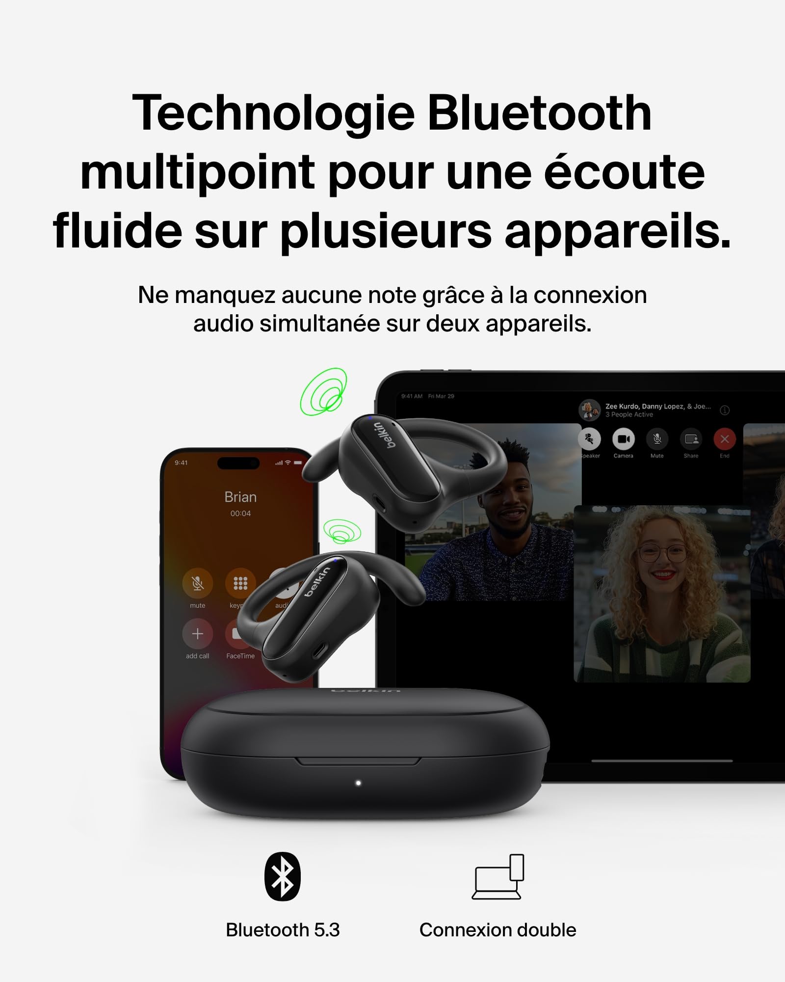 belkin-soundform-clearfit-couteurs-oreilles-libres-sans-fil-bluetooth-5-3-ipx5-m image 5