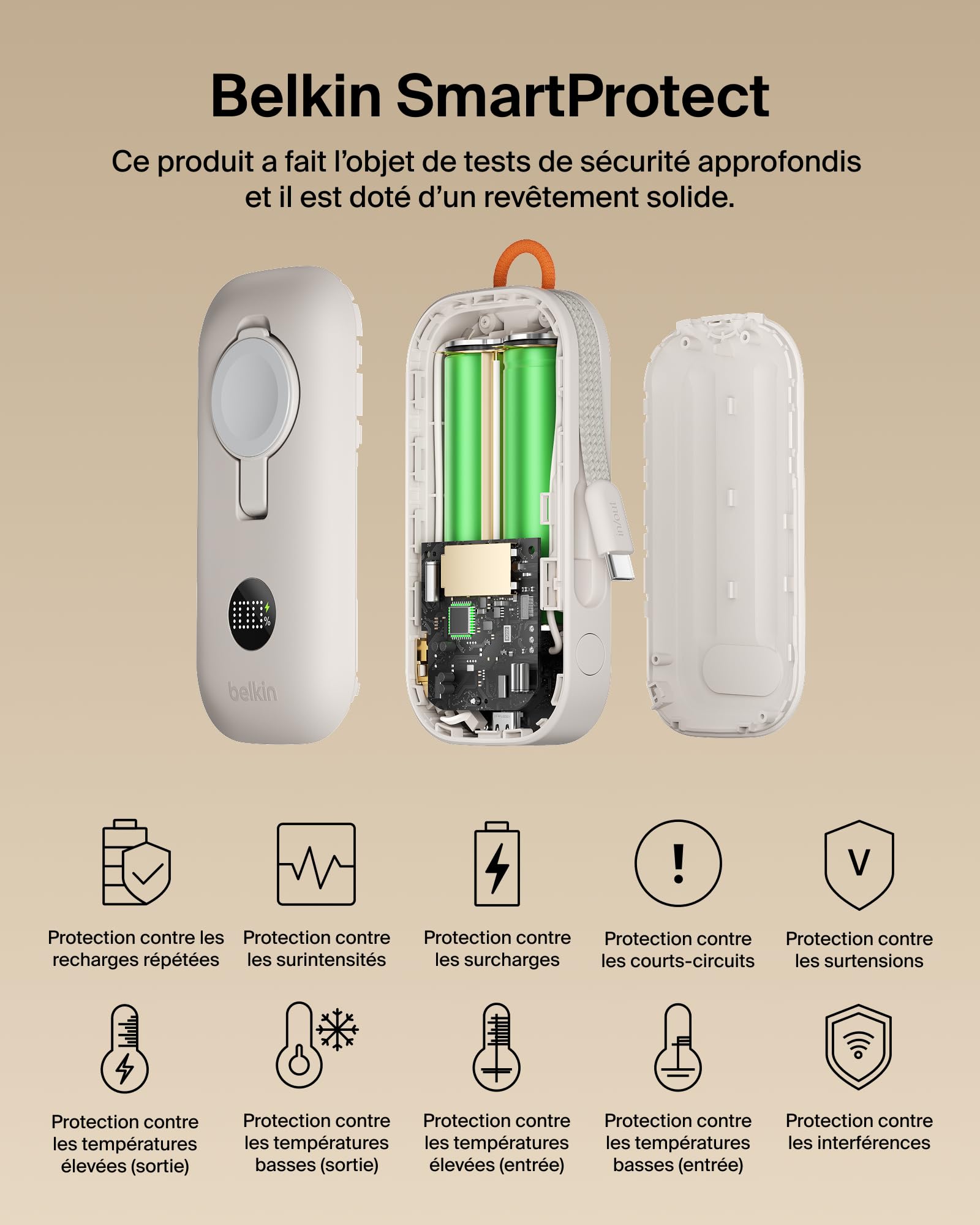 belkin-boostcharge-pro-batterie-externe-10000-mah-45w-avec-module-de-recharge-ap image 7