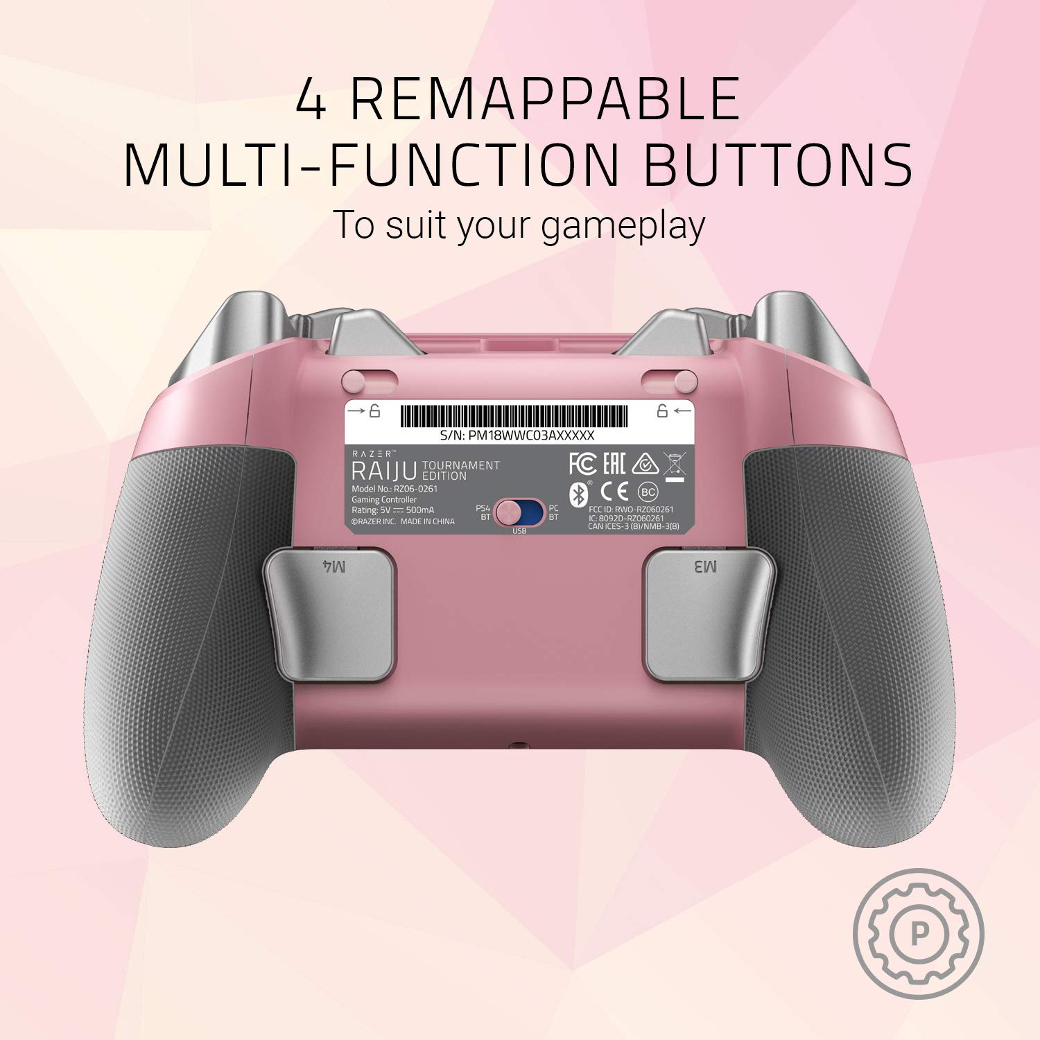 razer-raiju-tournament-edition-2019-manette-gaming-sans-fil-et-filaire-pour-ps4- image 5