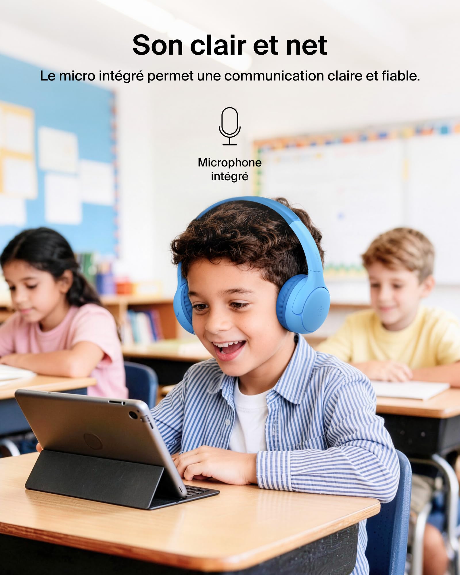belkin-soundform-mini-2-casque-circum-aural-bluetooth-pour-enfants-55-h-d-autono image 7