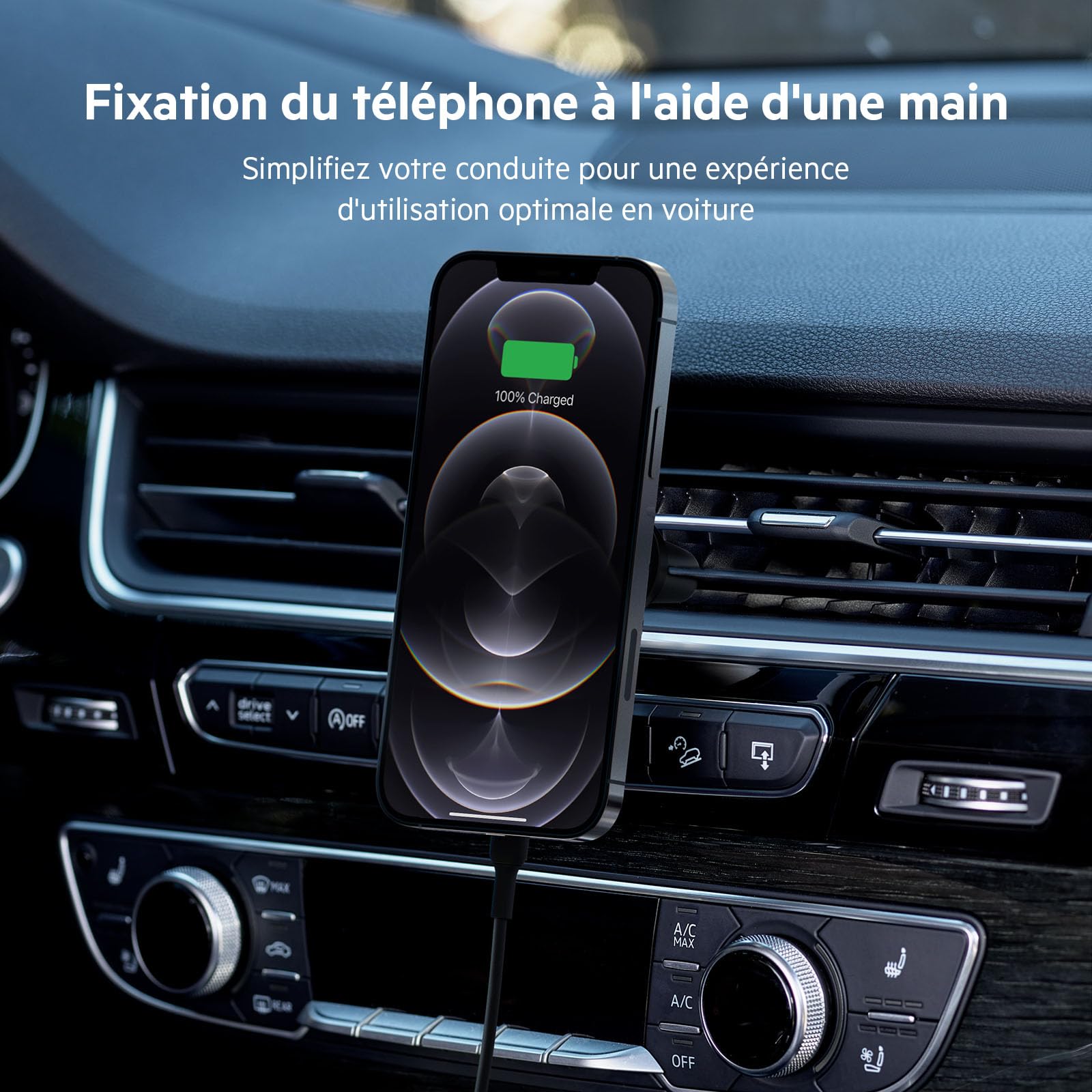 belkin-boostcharge-chargeur-de-voiture-magn-tique-sans-fil-compatible-magsafe-10 image 5