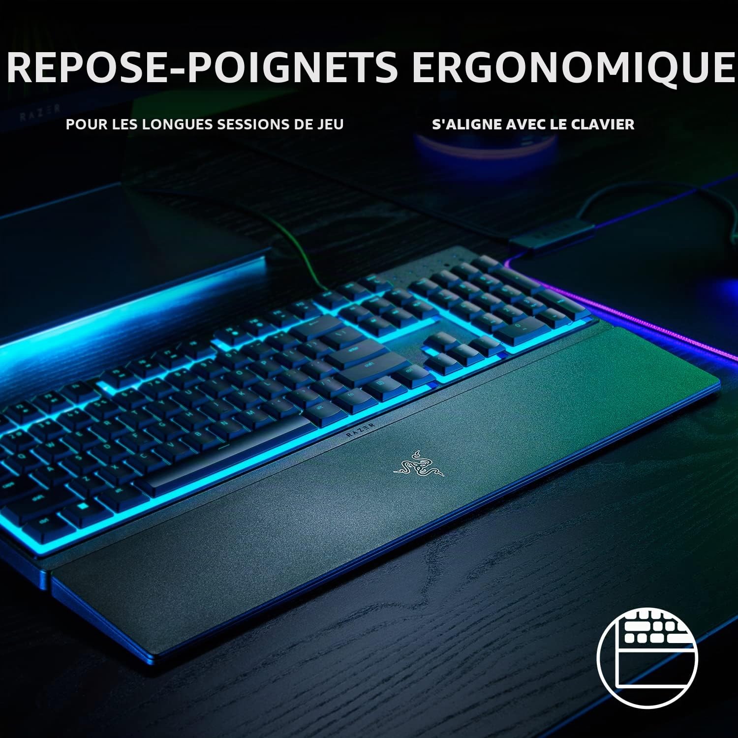 razer-ornata-v3-x-clavier-gaming-profil-bas-chroma-rgb-membrane-hybride-silencie image 4
