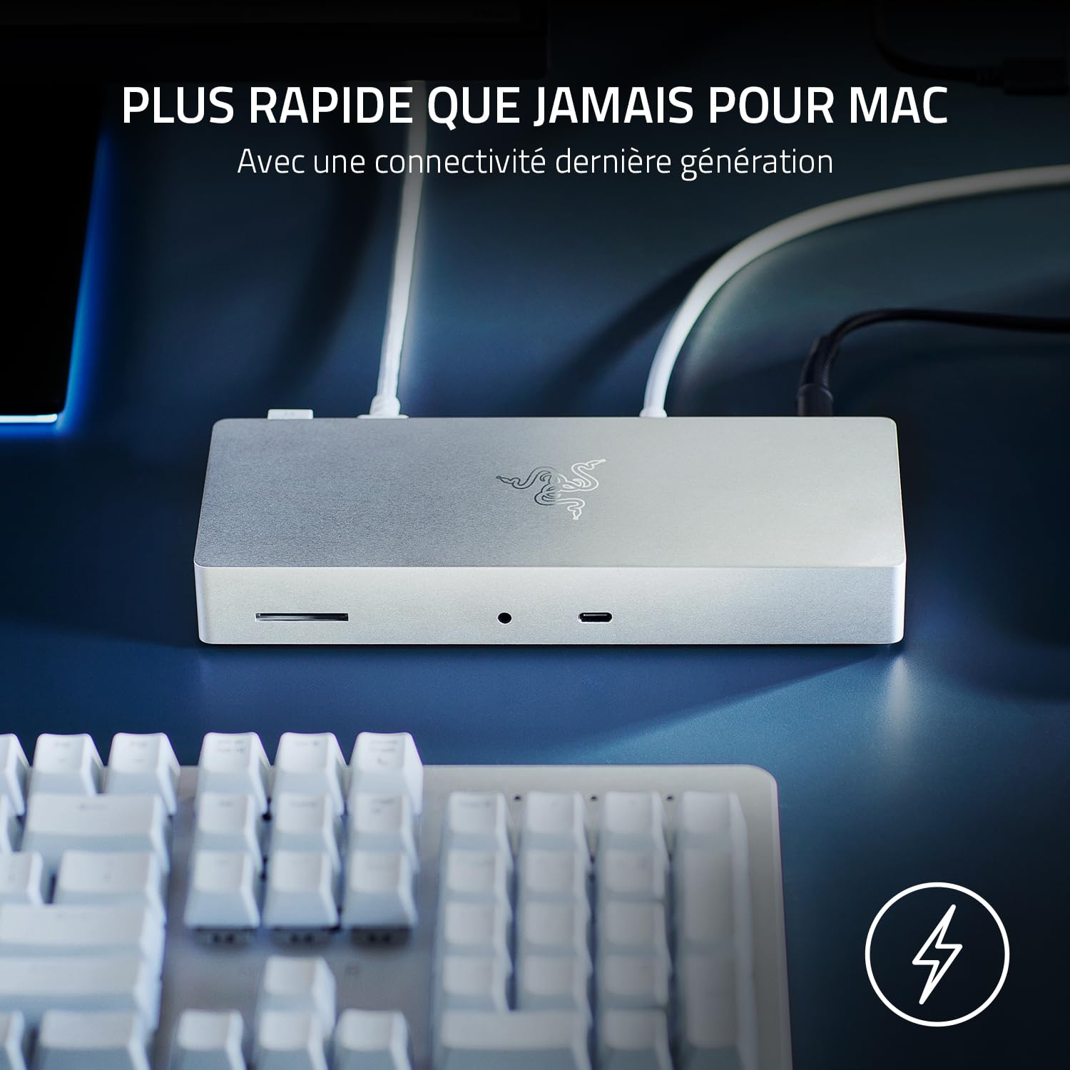 razer-thunderbolt-4-dock-blanc-station-d-accueil-10-en-1-pour-mac-et-windows-90w image 3