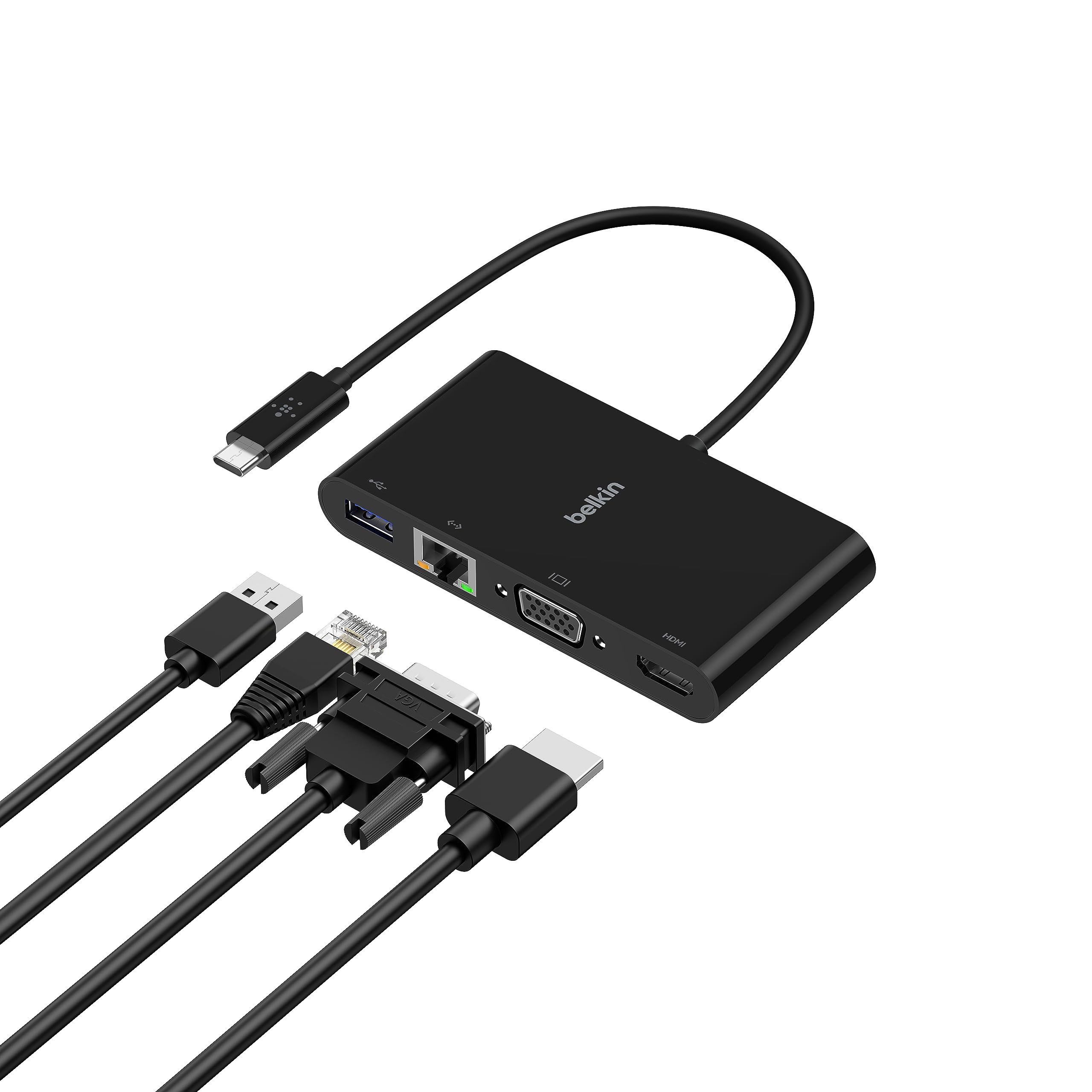 belkin-usb-c-multimedia-hub-adapter-gbe-hdmi-4k-vga-usb-a-3-0-c-ble-usb-c-int-gr image 1