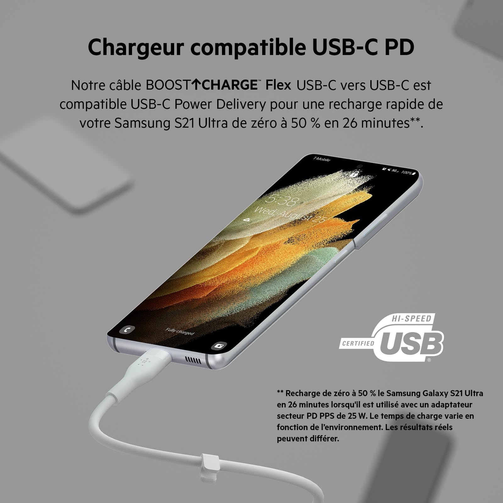 belkin-boostcharge-flex-c-ble-usb-c-vers-usb-c-silicone-certifi-usb-if-power-del image 4