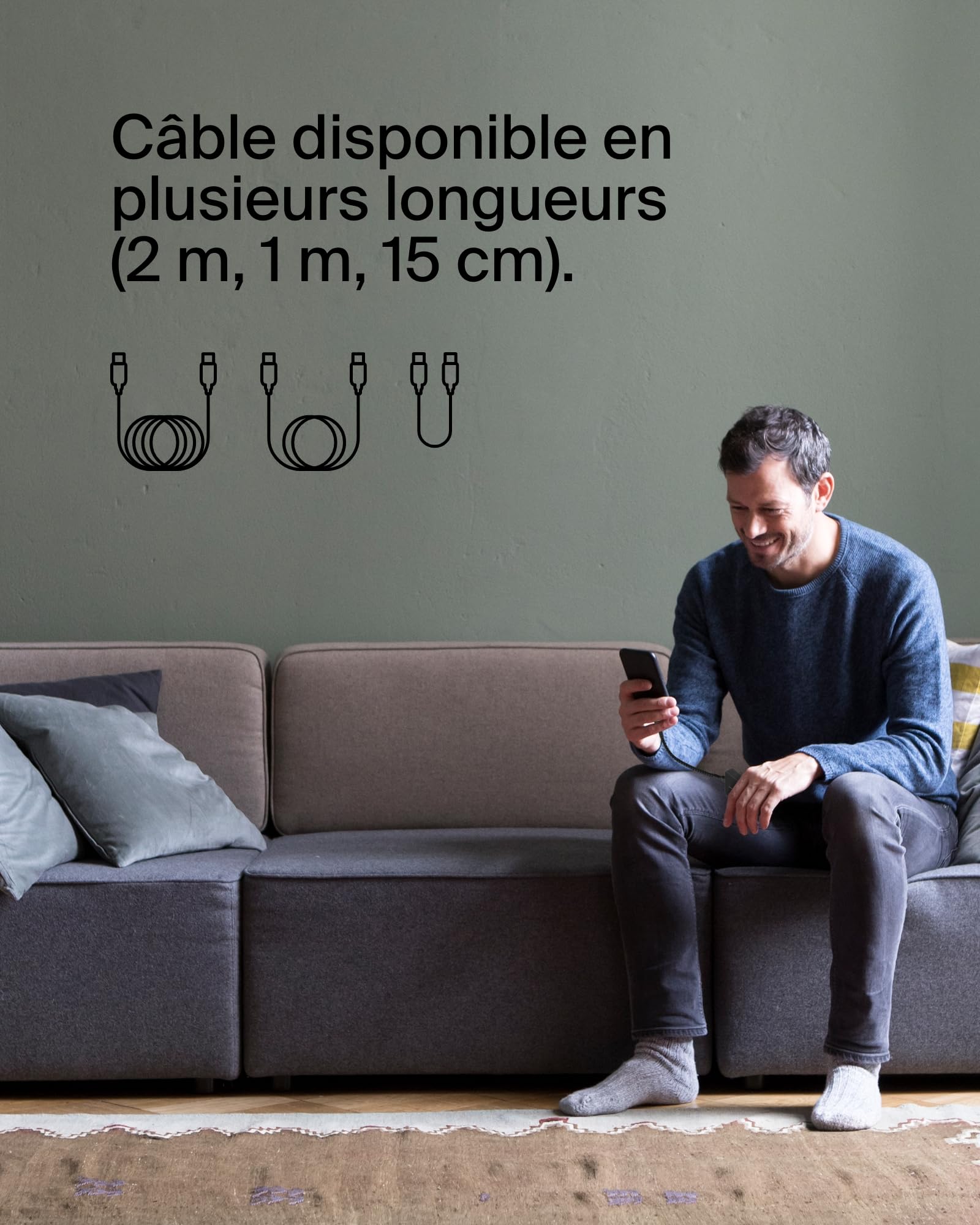 belkin-boostcharge-c-ble-usb-c-vers-usb-c-tress-15-cm-60-w-charge-rapide-pour-ip image 7