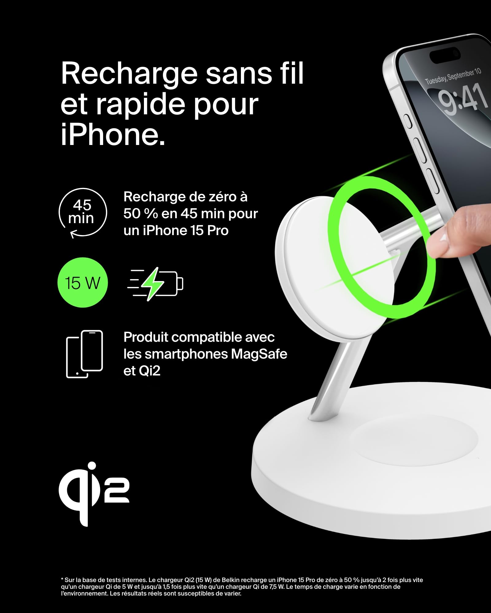 belkin-boostcharge-station-de-recharge-3-en-1-qi2-15w-magsafe-blanc-iphone-apple image 3