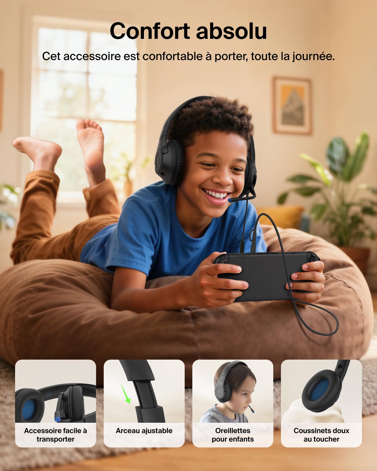 belkin-gaming-inspire-casque-audio-filaire-pour-enfants-avec-adaptateur-usb-c-mi image 6