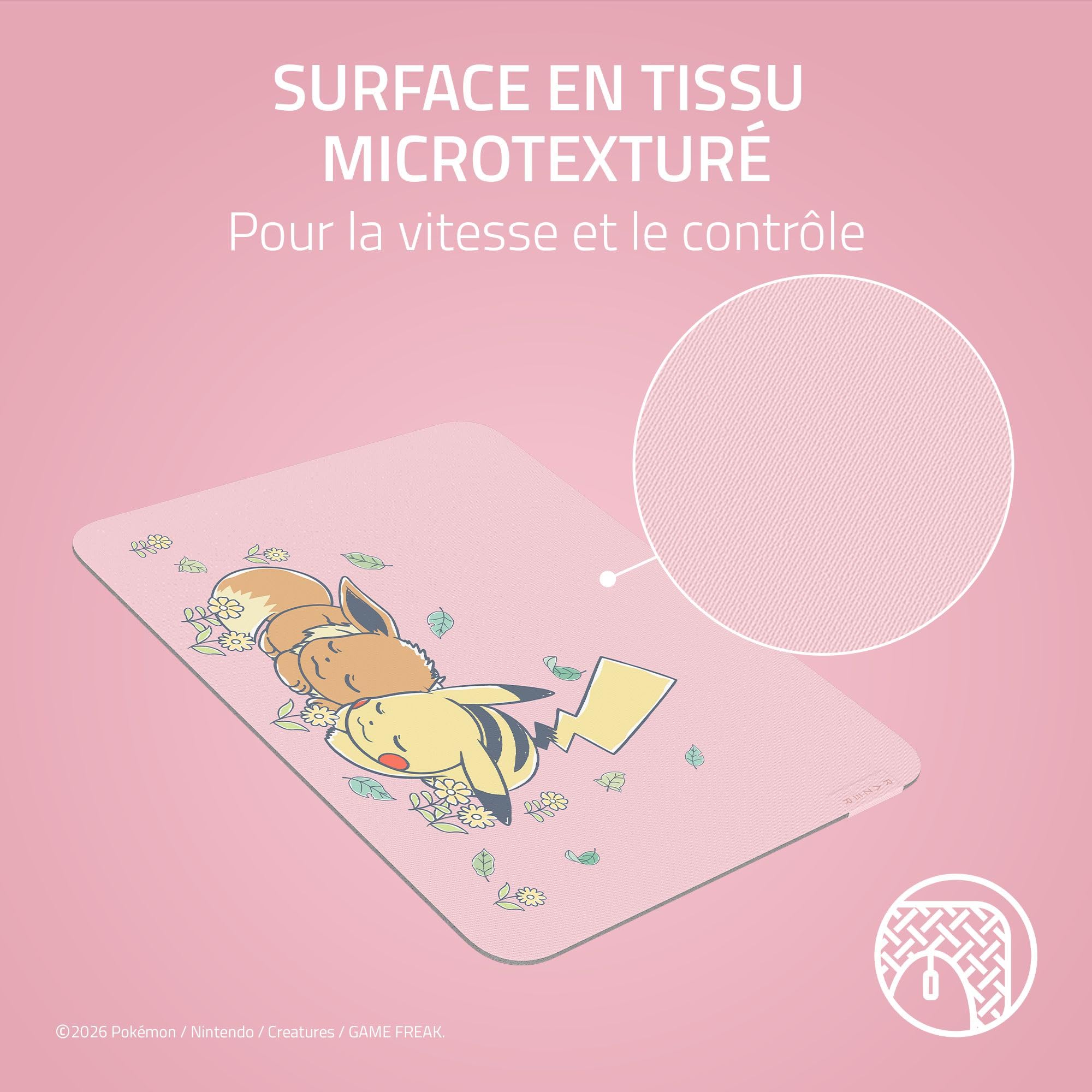 razer-gigantus-v2-medium-pok-mon-pikachu-voli-tapis-de-souris-gaming-souple-360- image 2