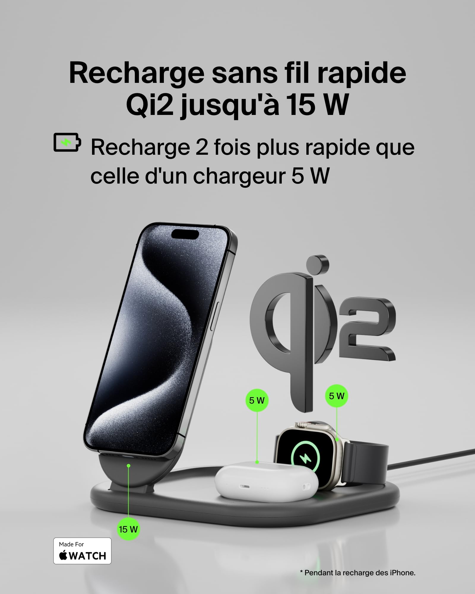 belkin-boostcharge-socle-de-recharge-3-en-1-magn-tique-et-pliable-qi2-15-w-compa image 2