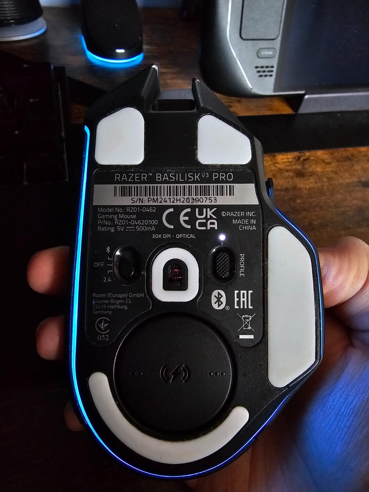Bonne souris mais Synapse est lourd