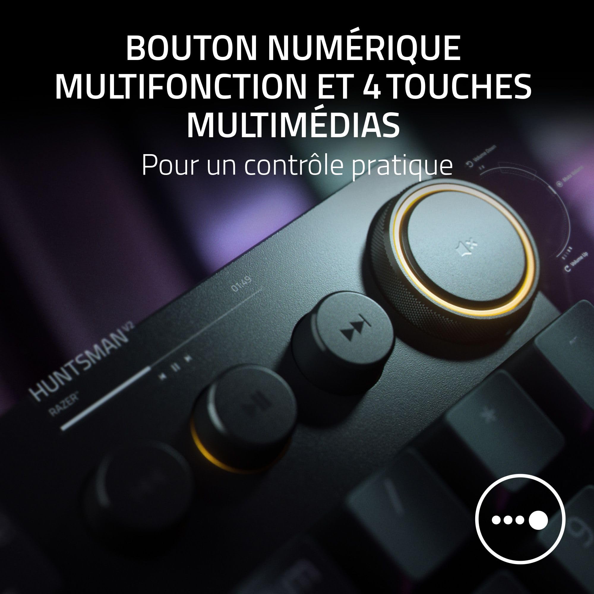 razer-huntsman-v2-switches-violets-clavier-gaming-optique-azerty-switches-optiqu image 6