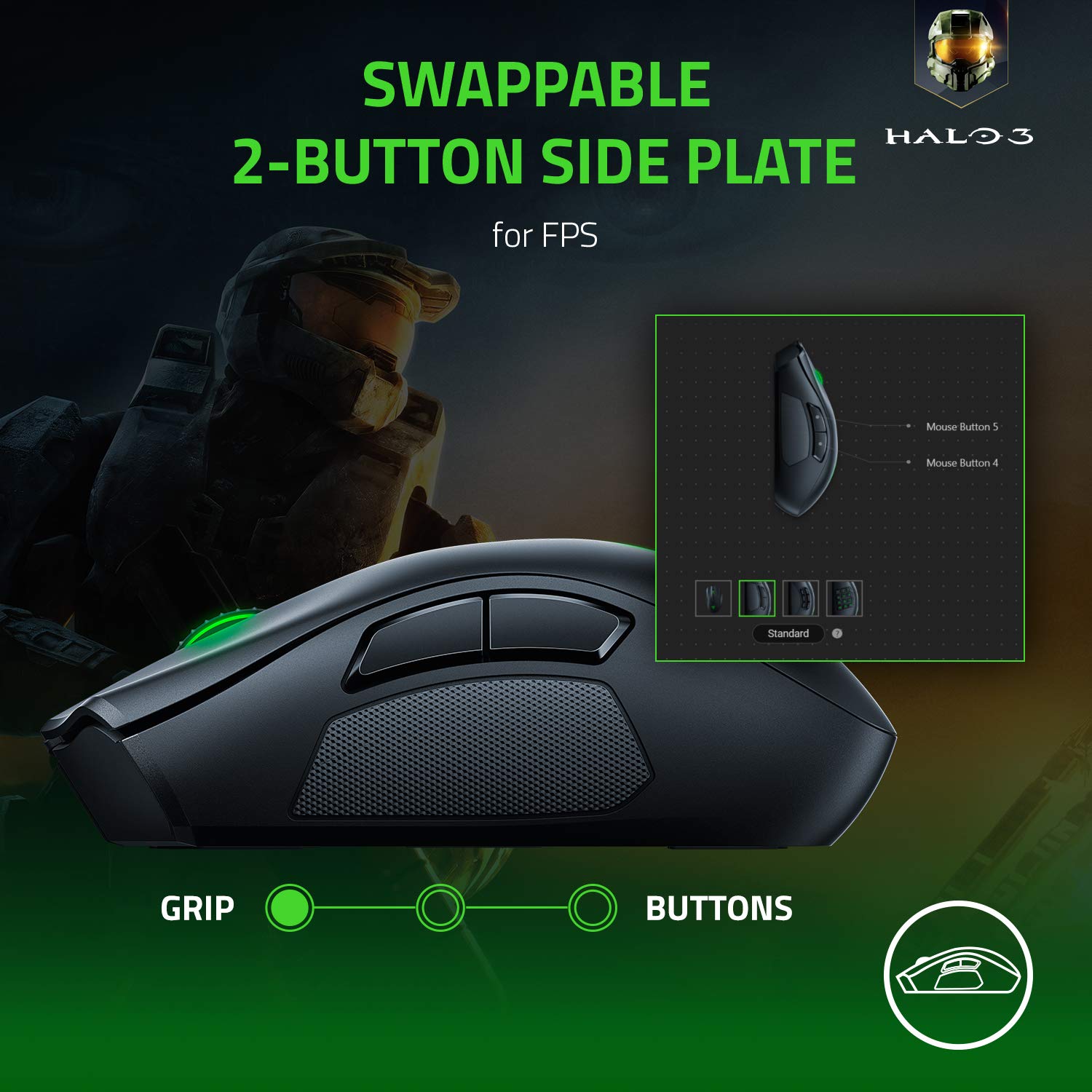 razer-naga-pro-souris-gaming-sans-fil-modulaire-hyperspeed-avec-3-panneaux-lat-r image 5