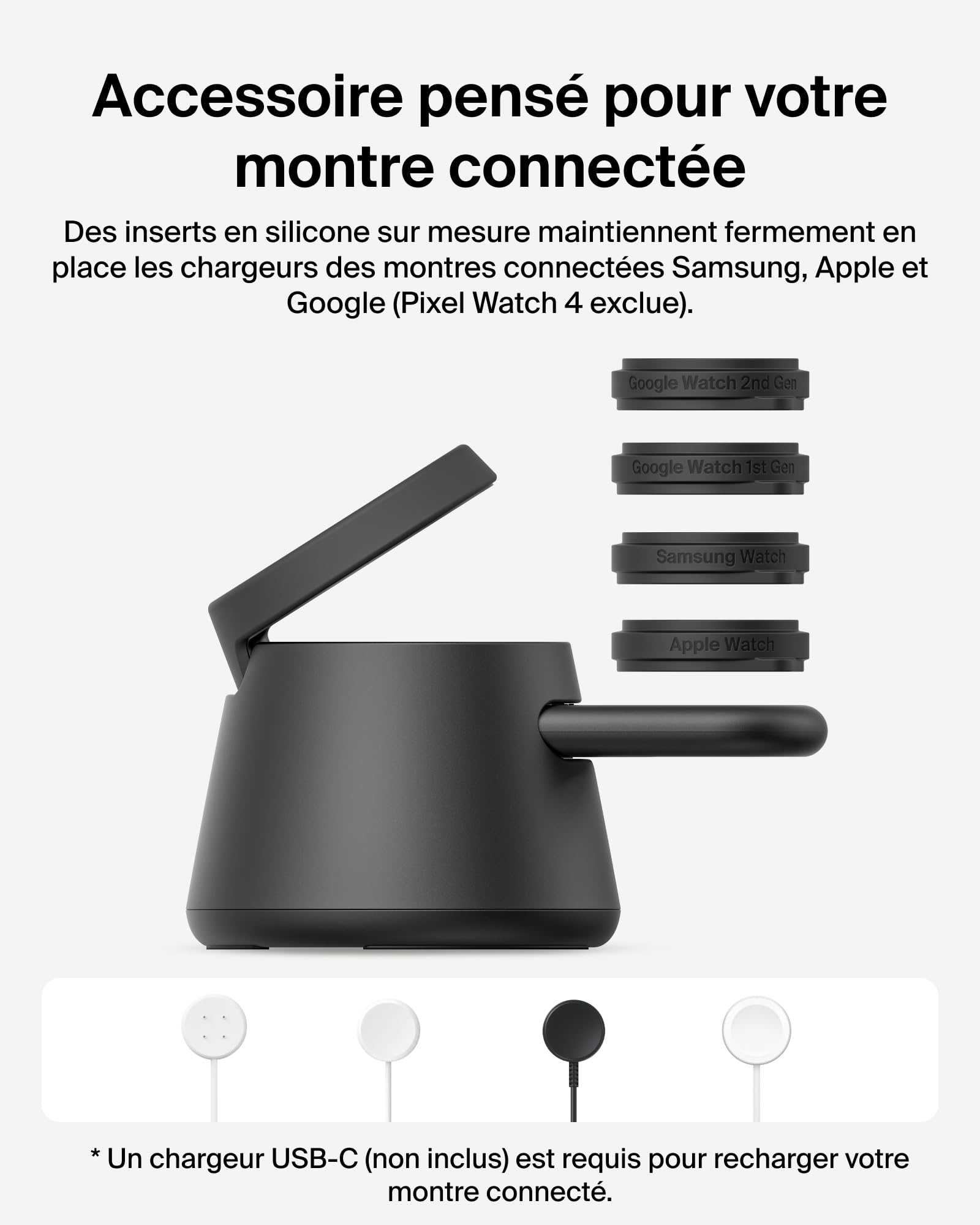 belkin-ultracharge-station-de-charge-3-en-1-magn-tique-qi2-25-w-avec-support-usb image 2