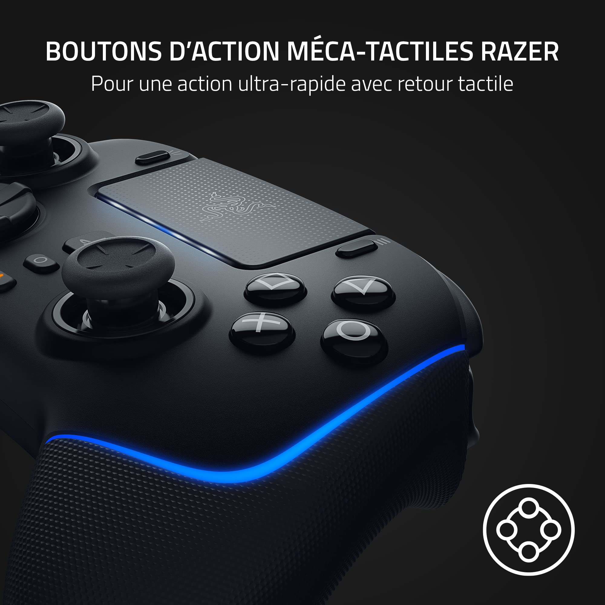 razer-wolverine-v2-pro-manette-sans-fil-sous-licence-playstation-pour-ps5-et-pc- image 3