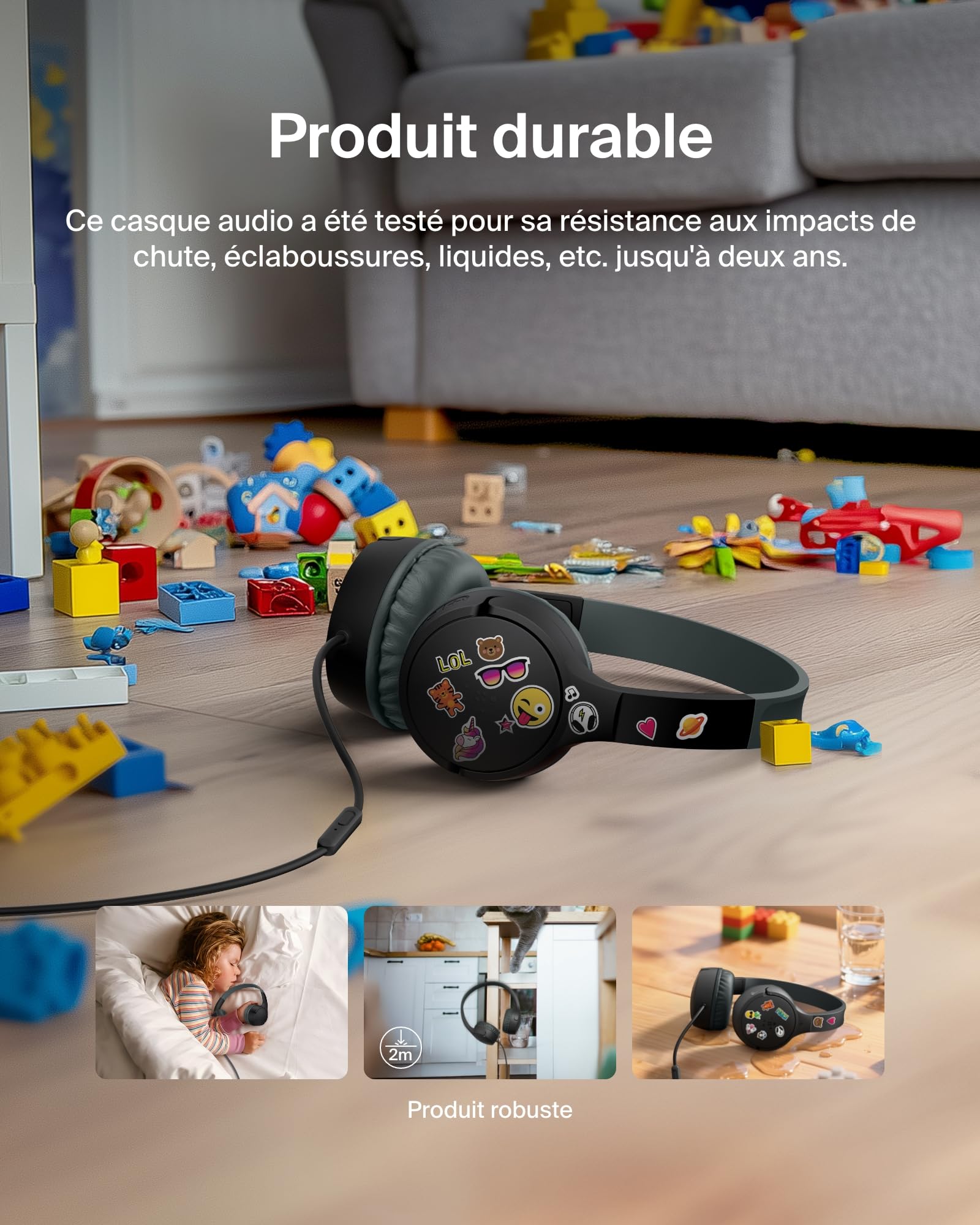 belkin-soundform-mini-casque-audio-filaire-pour-enfant-avec-connecteurs-usb-c-et image 5