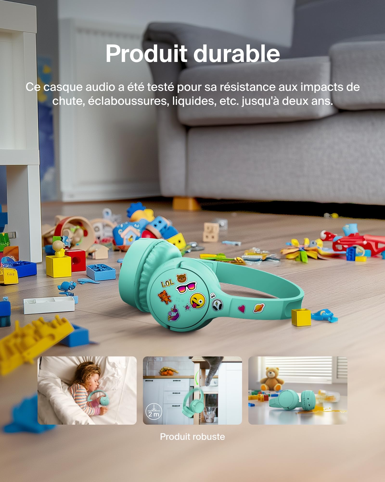 belkin-soundform-mini-casque-audio-sans-fil-pour-enfants-avec-micro-int-gr-limit image 5