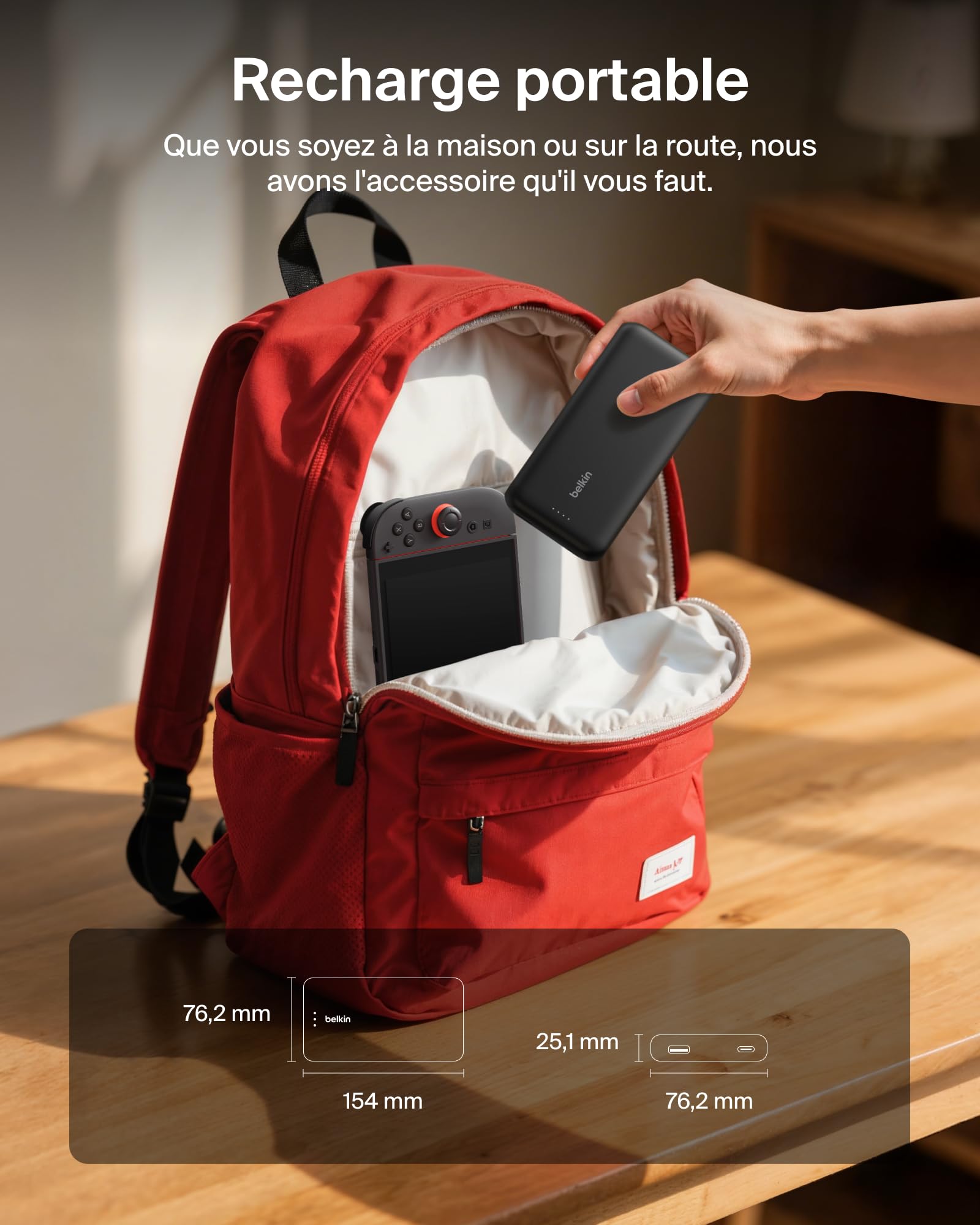 belkin-gaming-batterie-externe-20-000-mah-30-w-avec-c-ble-usb-c-int-gr-pour-nint image 6