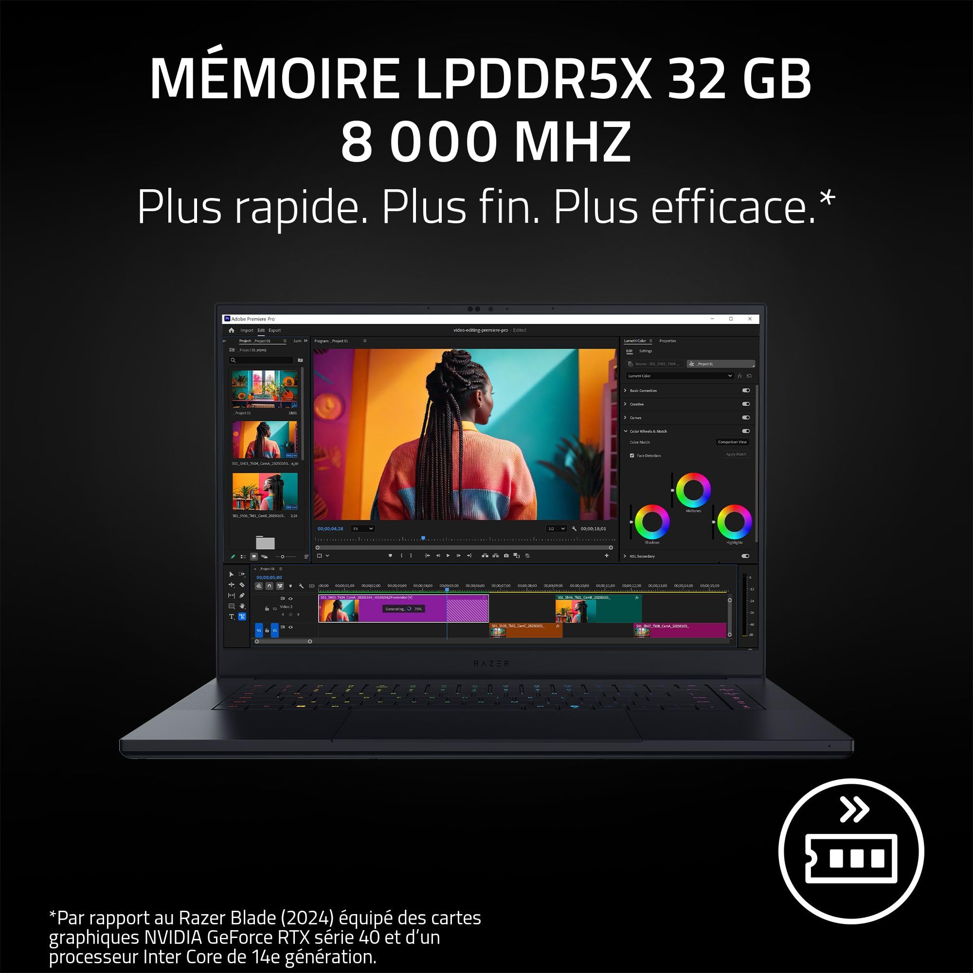 razer-blade-16-2025-pc-portable-gaming-oled-16-qhd-240-hz-geforce-rtx-5090-amd-r image 7
