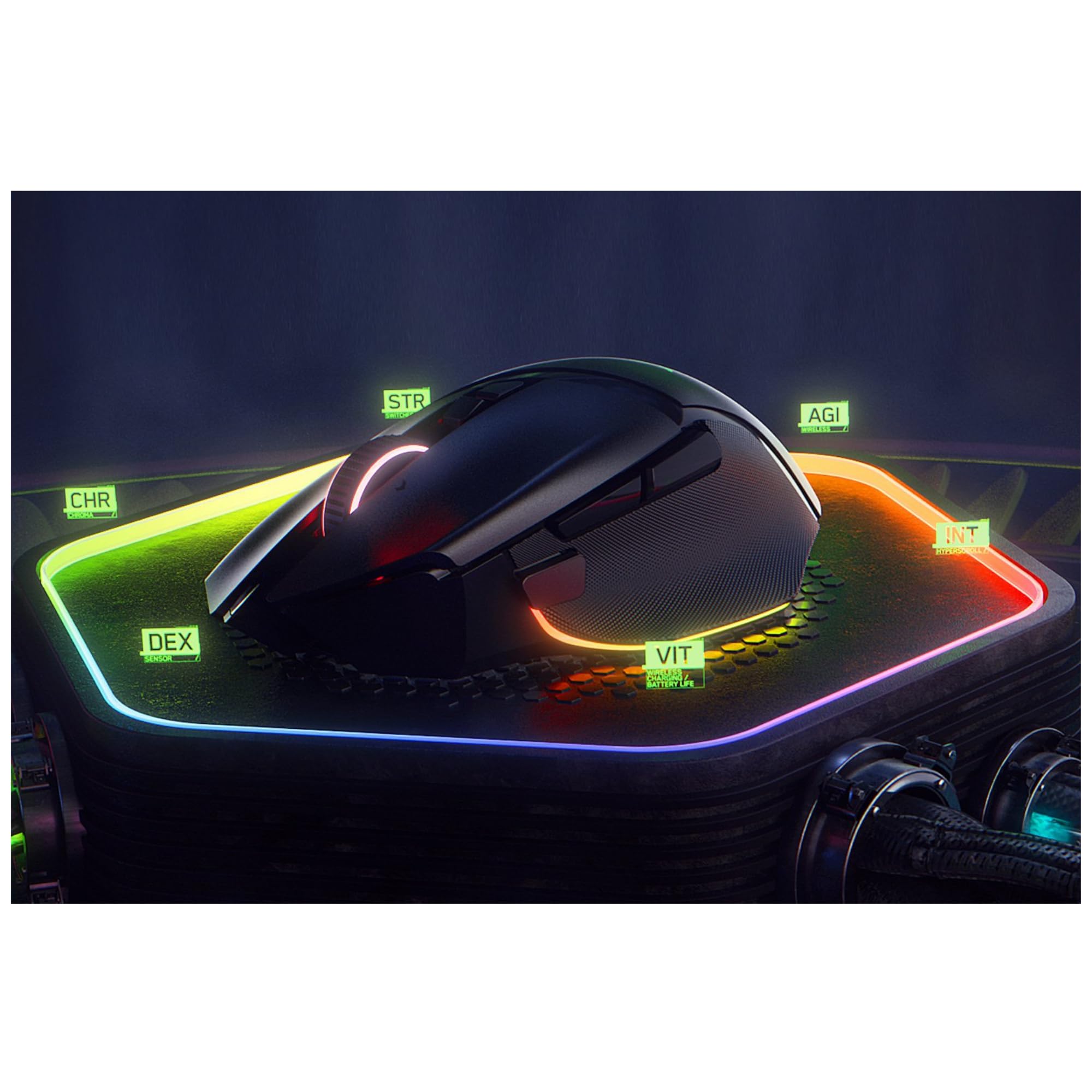 razer-basilisk-v3-pro-souris-gaming-sans-fil-hyperspeed-capteur-focus-pro-30k-mo image 3