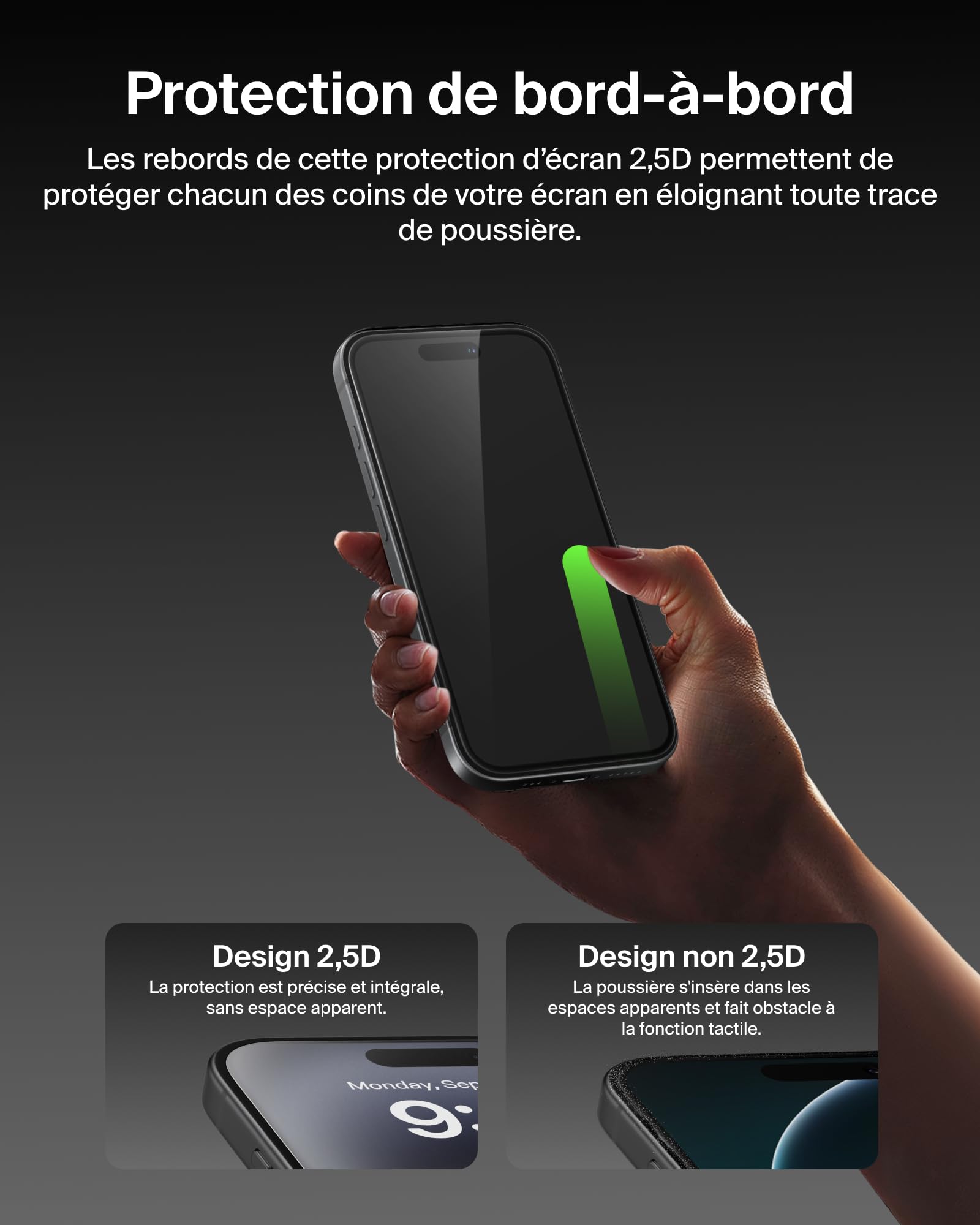 belkin-screenforce-ultraglass-2-protection-d-cran-iphone-17-pro-duret-9h-support image 5