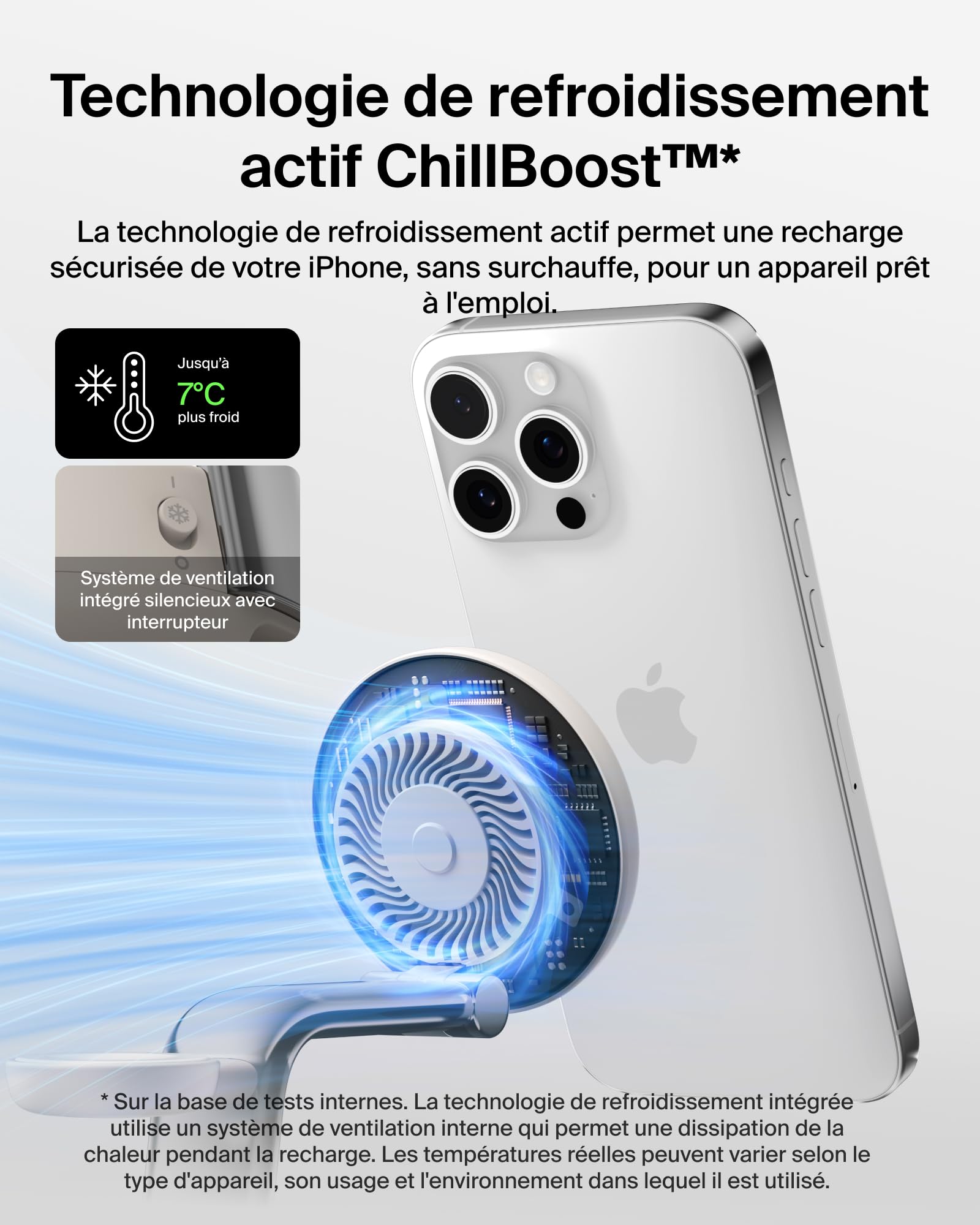 belkin-ultracharge-pro-chargeur-3-en-1-qi2-25-w-compatible-magsafe-avec-ventilat image 3
