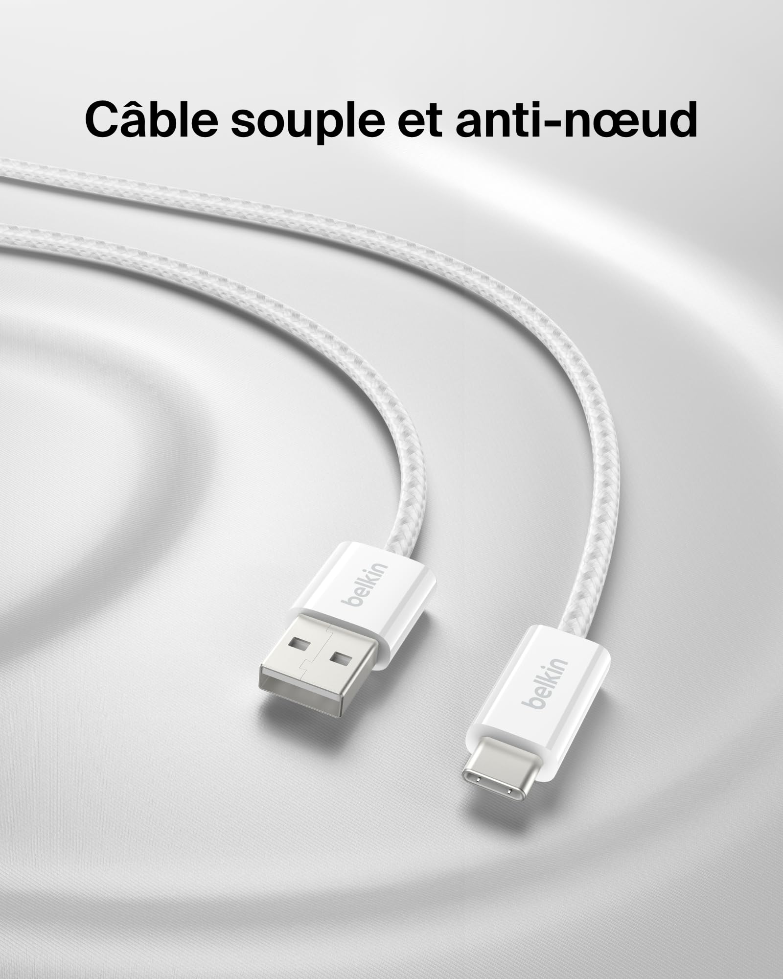 belkin-pack-de-2-c-bles-usb-a-vers-usb-c-tress-s-1-5-m-15w-blanc-charge-rapide-i image 4