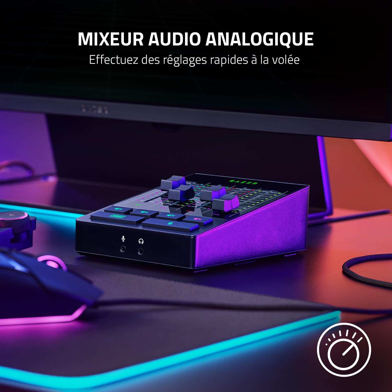 razer-audio-mixer-rz19-03860100-r3m1-mixeur-audio-analogique-4-canaux-pour-strea image 4