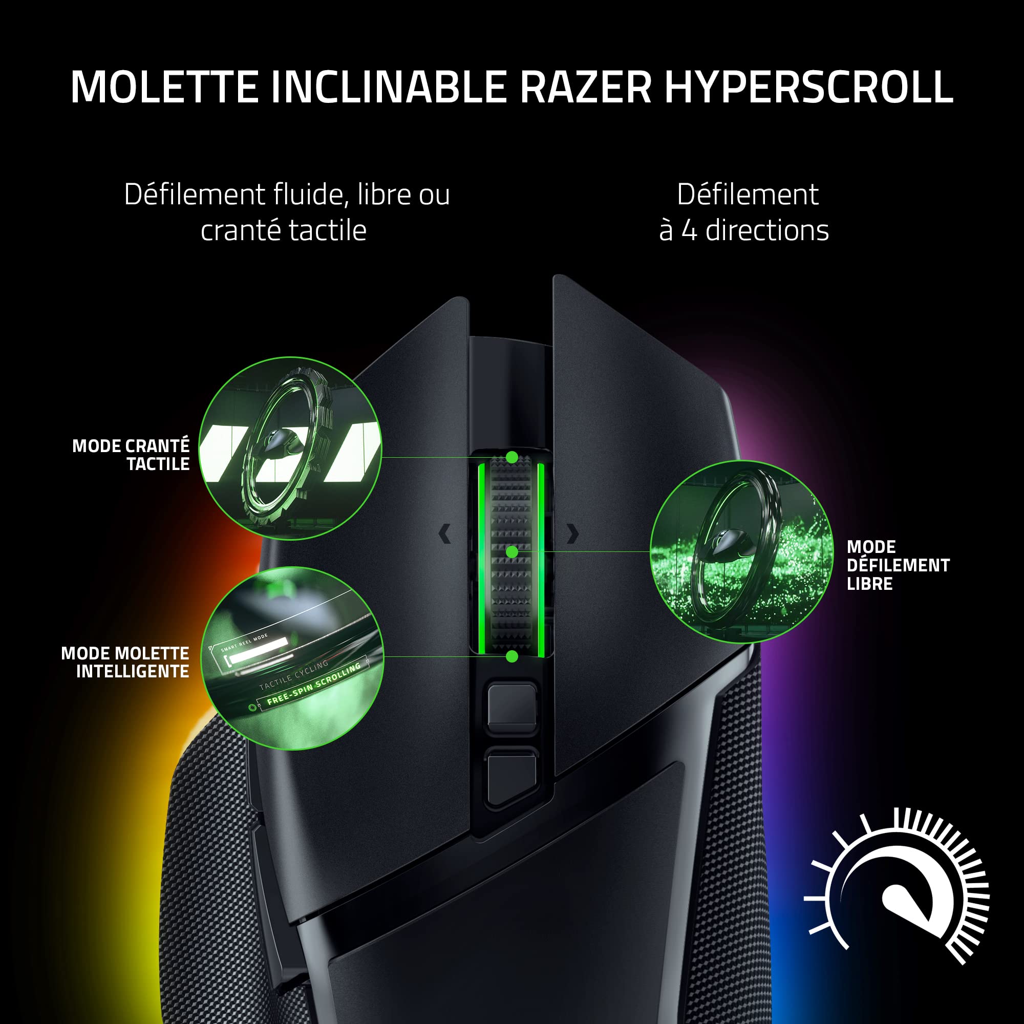 razer-basilisk-v3-pro-souris-gaming-sans-fil-hyperspeed-capteur-focus-pro-30k-mo image 4