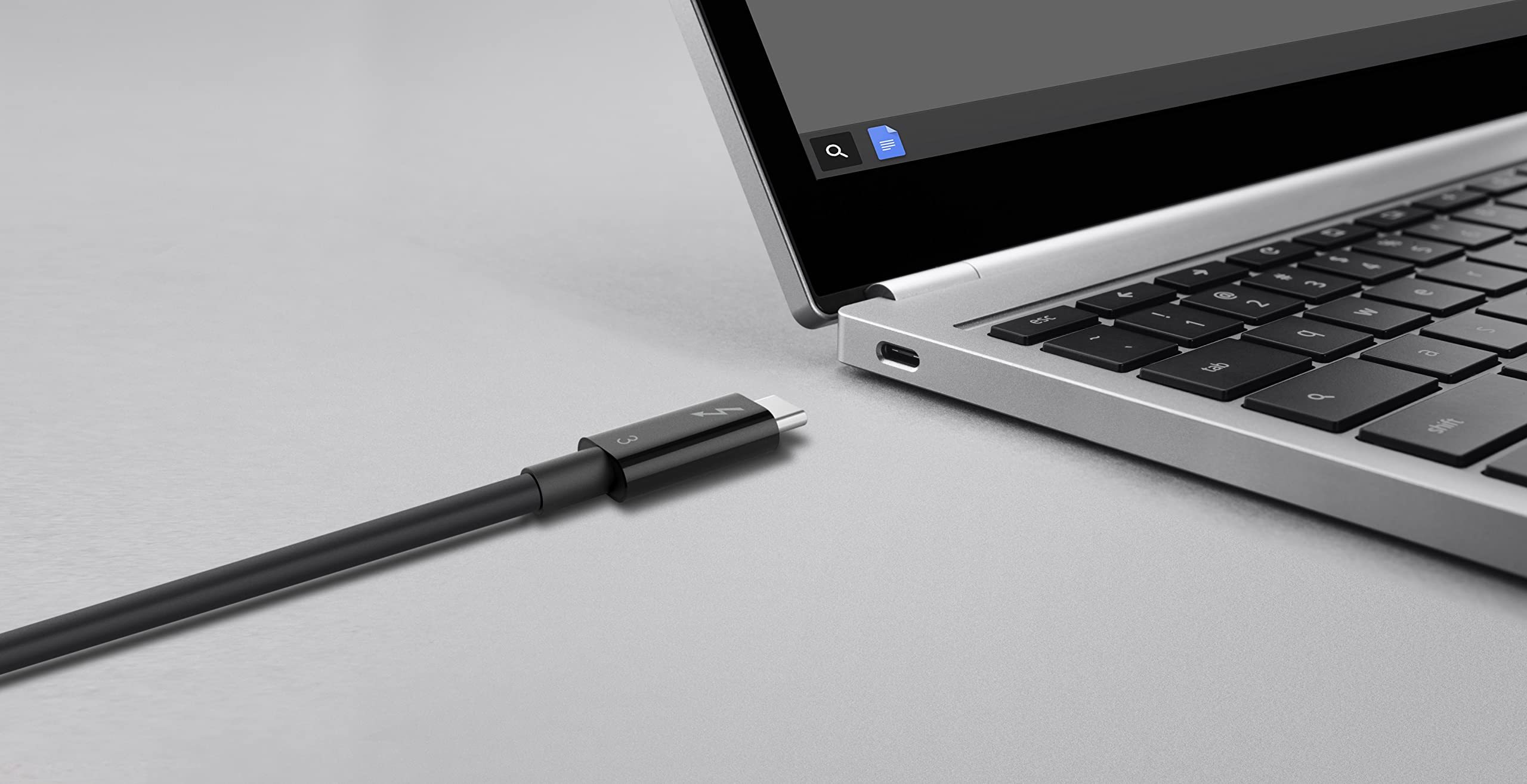 belkin-f2cd084bt0-5mbk-c-ble-thunderbolt-3-usb-c-40-gbit-s-5k-100-w-0-5-m-noir-c image 4