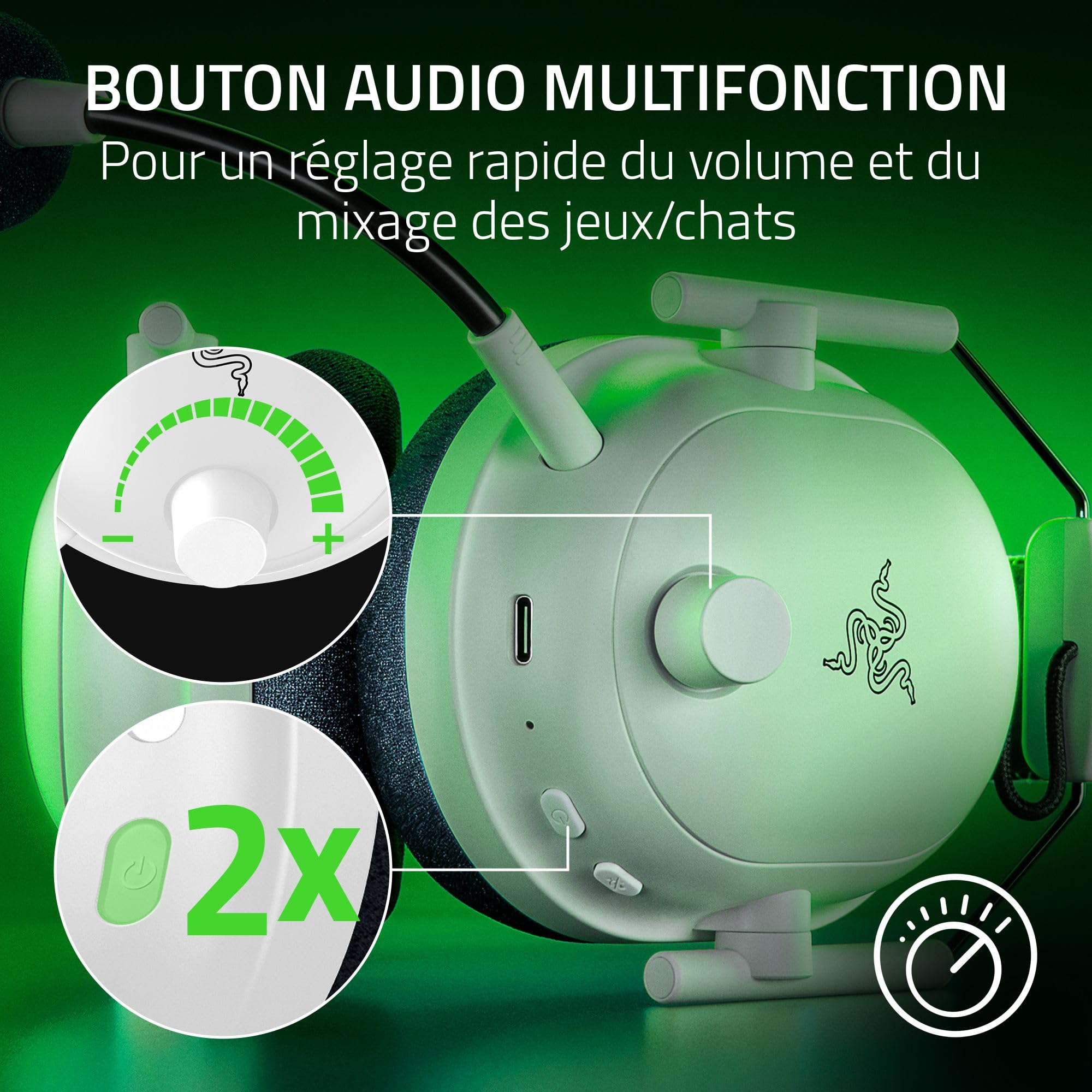 razer-blackshark-v2-pro-xbox-casque-e-sports-sans-fil-hyperspeed-2-4-ghz-pour-xb image 4