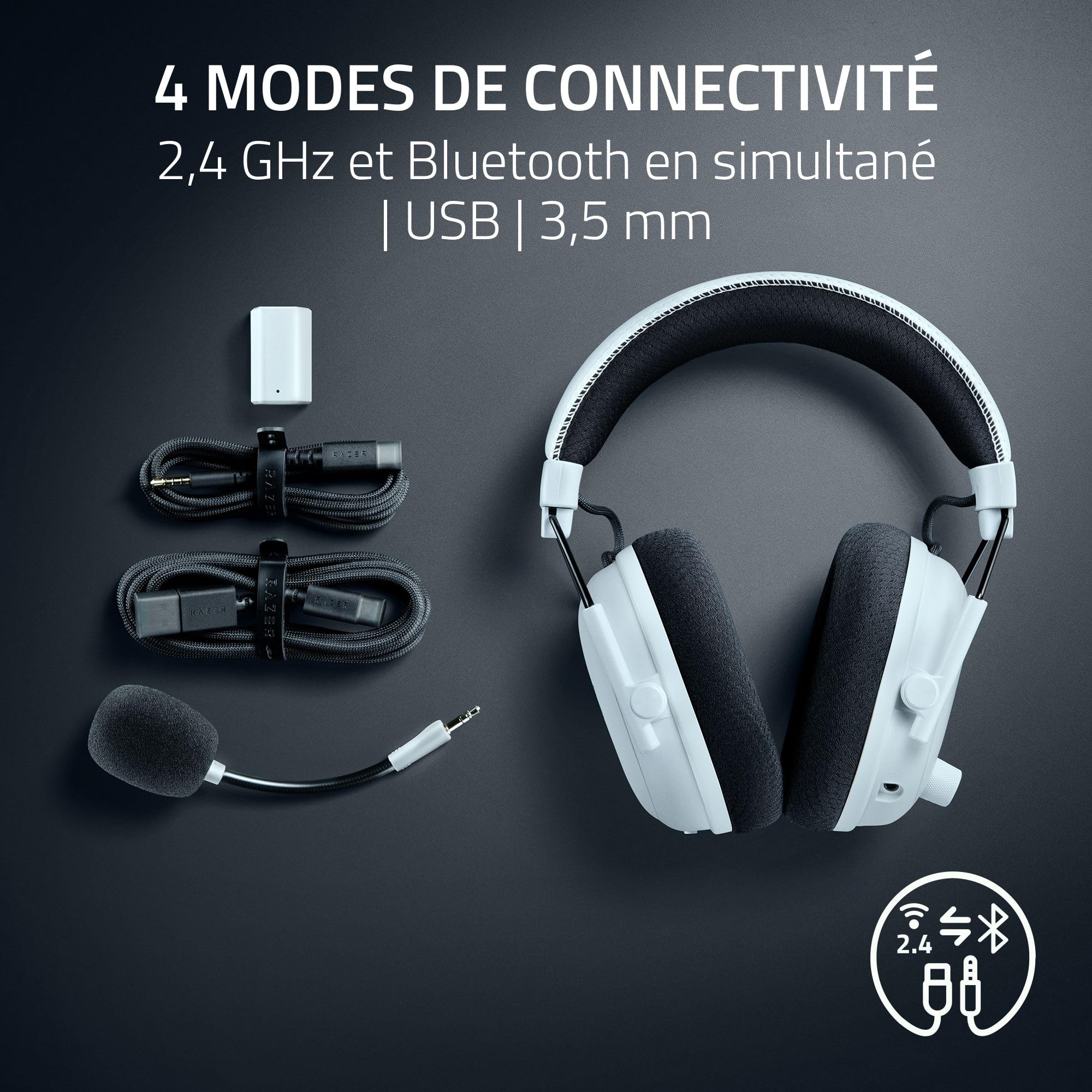 razer-blackshark-v3-pro-casque-gaming-esport-sans-fil-anc-2-4-ghz-bluetooth-micr image 8