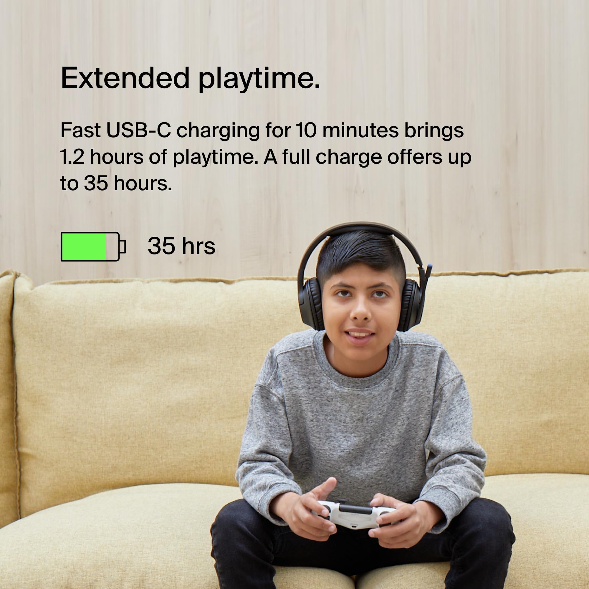 belkin-soundform-inspire-casque-bluetooth-sans-fil-pour-enfants-limiteur-85-db-m image 2