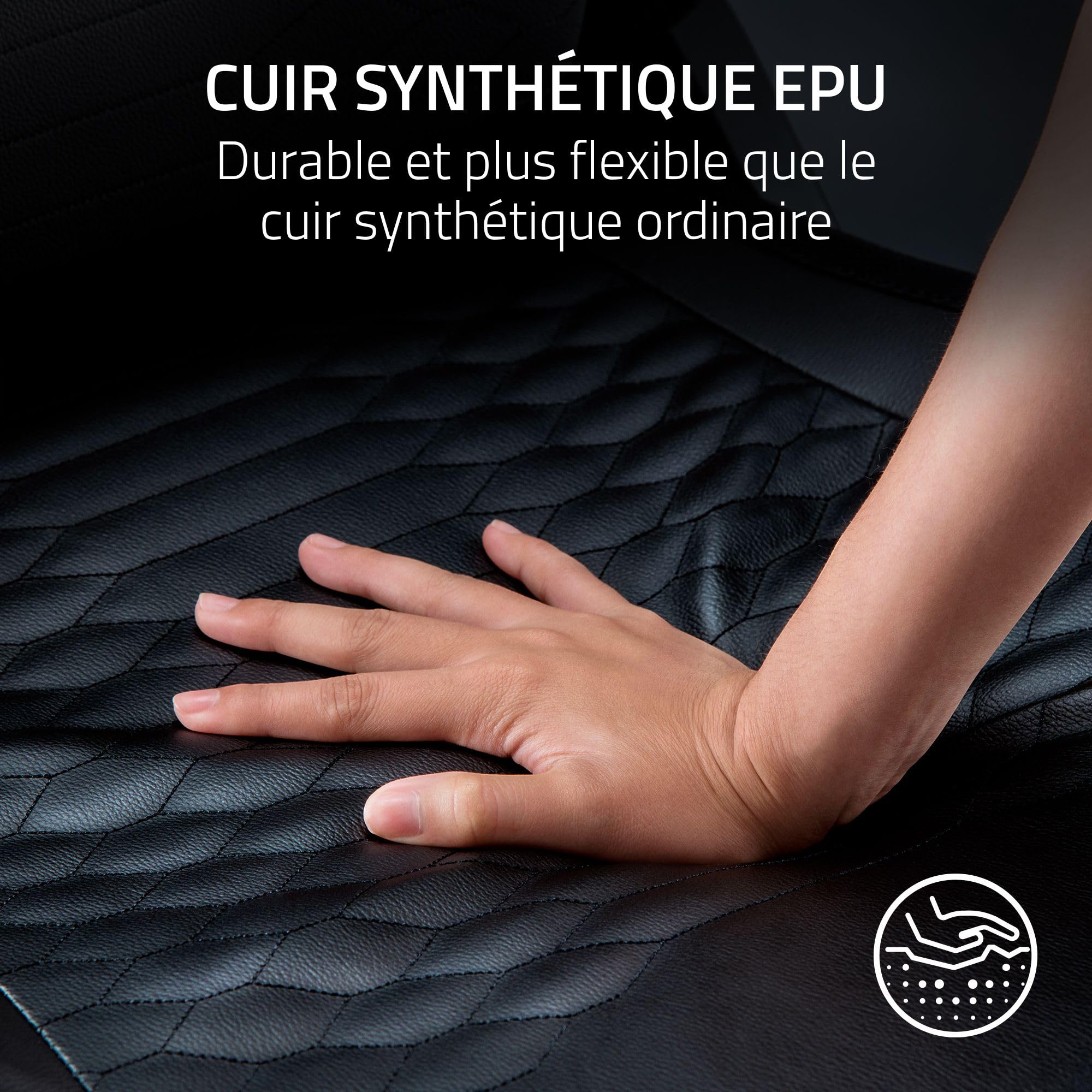 razer-iskur-v2-noir-chaise-gaming-ergonomique-avec-support-lombaire-adaptatif-mo image 8