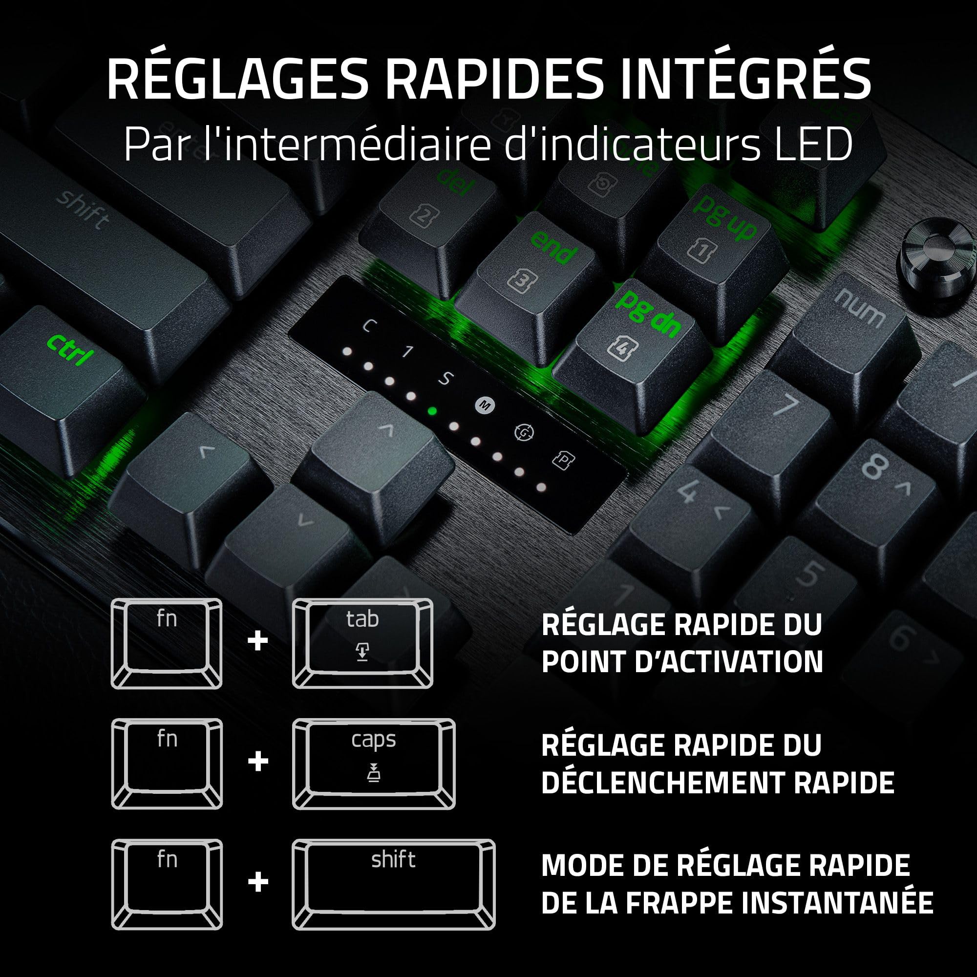 razer-huntsman-v3-pro-clavier-gamer-optique-analogique-azerty-switches-analogiqu image 6