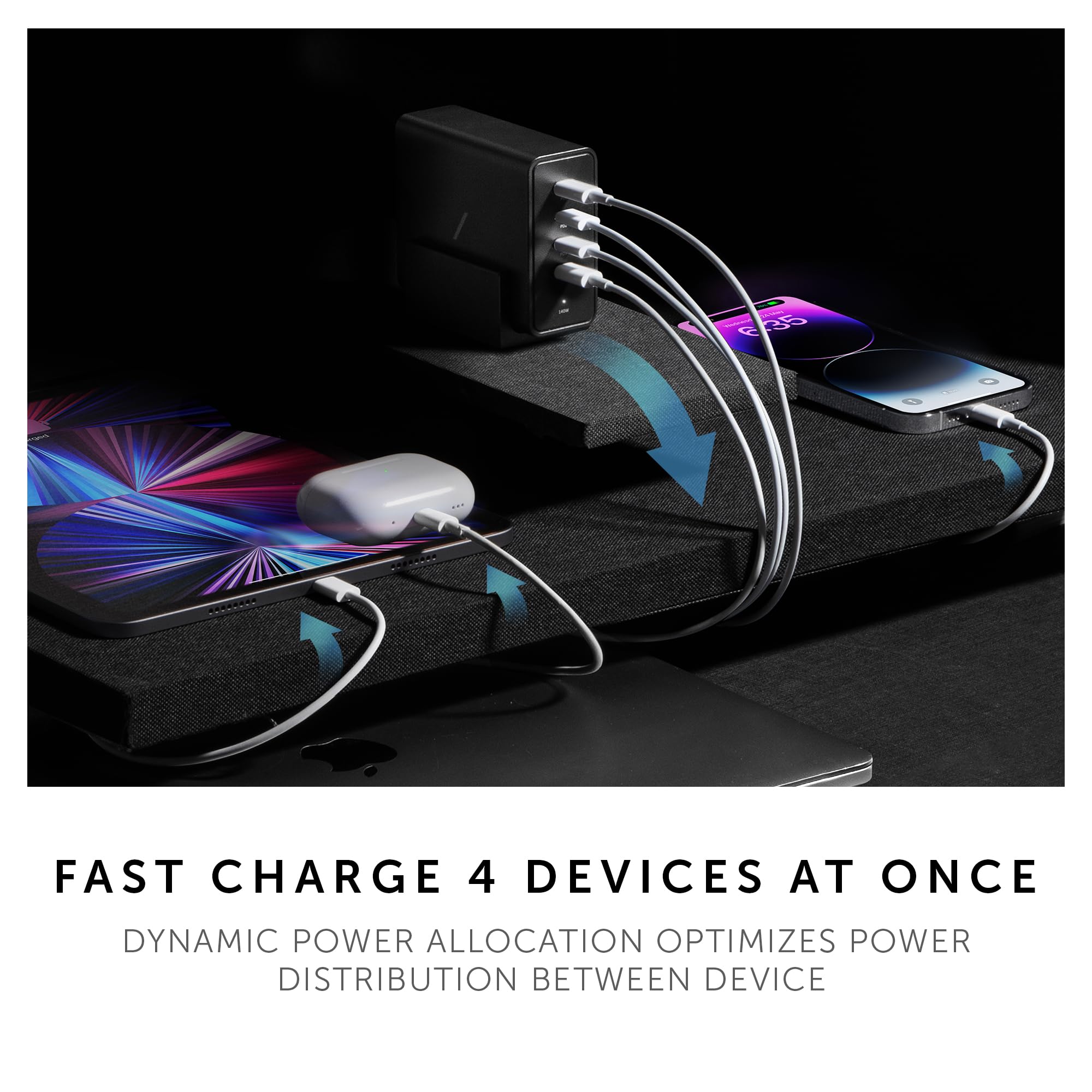 native-union-fast-gan-charger-pd-140w-station-de-charge-4-ports-usb-c-power-deli image 3