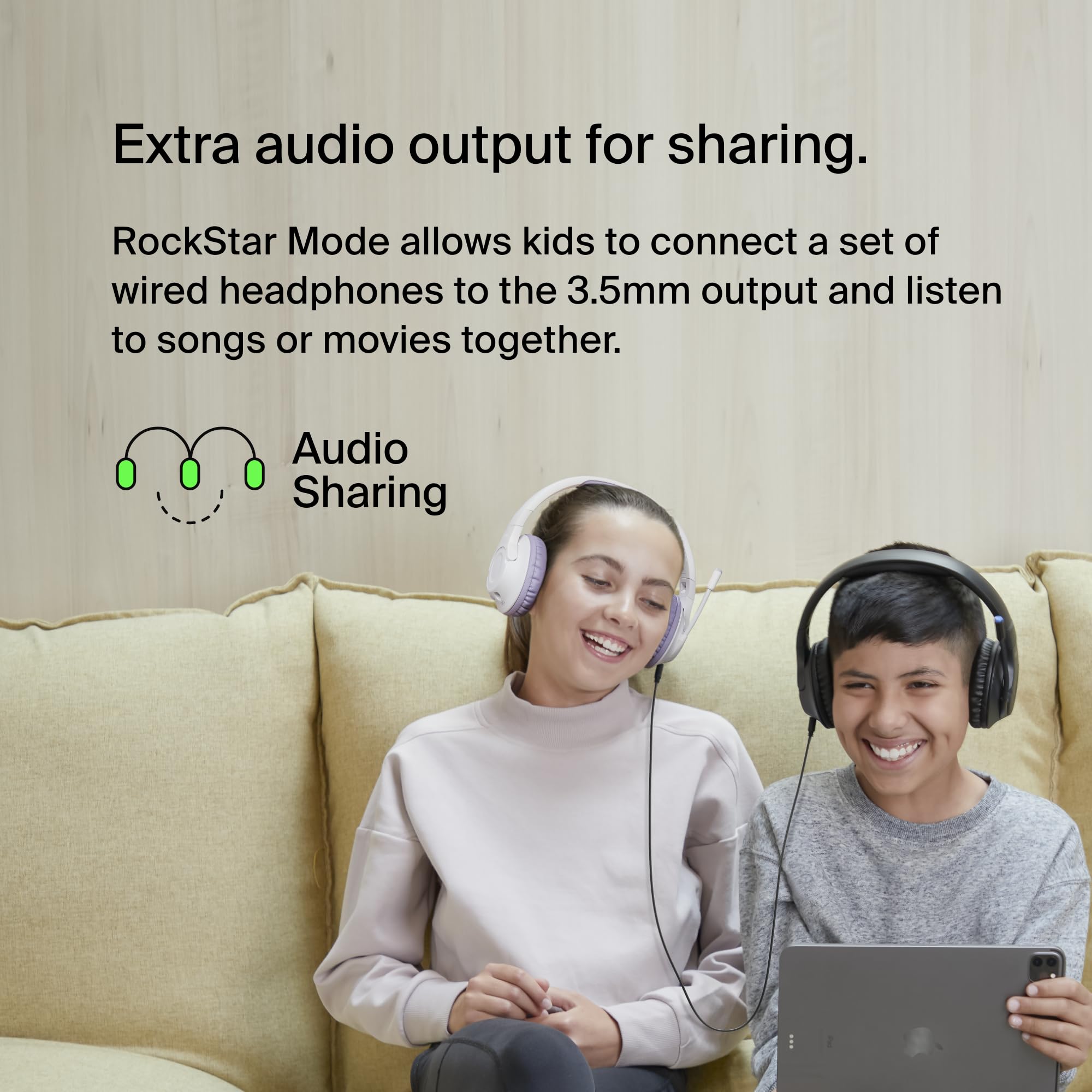 belkin-soundform-inspire-casque-bluetooth-sans-fil-pour-enfants-limiteur-85-db-m image 3