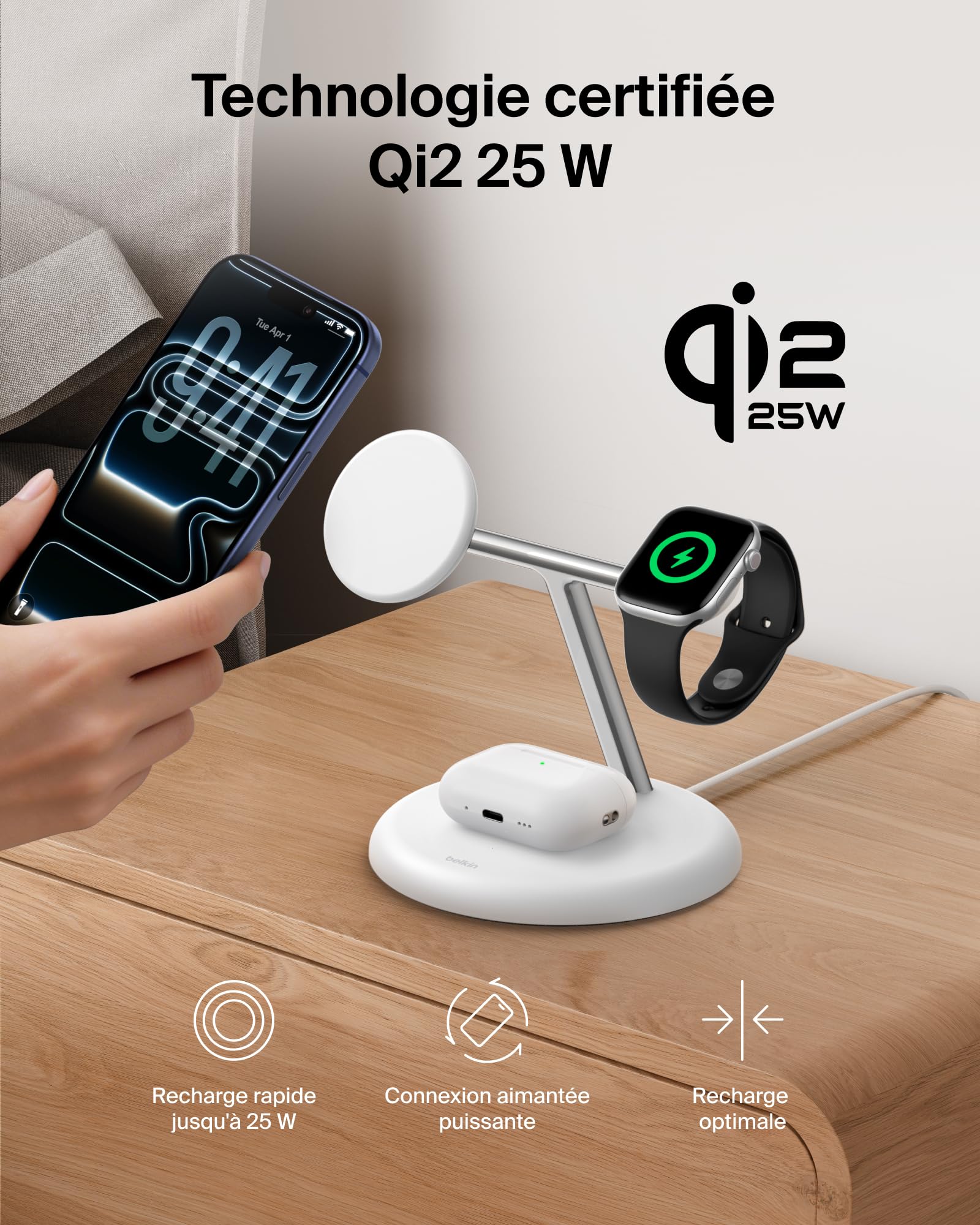 belkin-ultracharge-station-de-recharge-sans-fil-3-en-1-magn-tique-qi2-2-25-w-com image 4