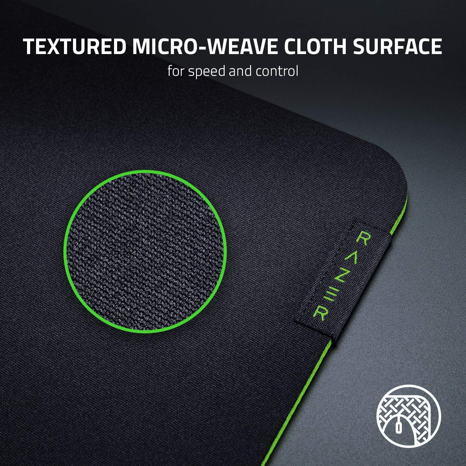 razer-gigantus-v2-large-tapis-de-souris-gaming-souple-450-x-400-x-3-mm-tissu-mic image 2