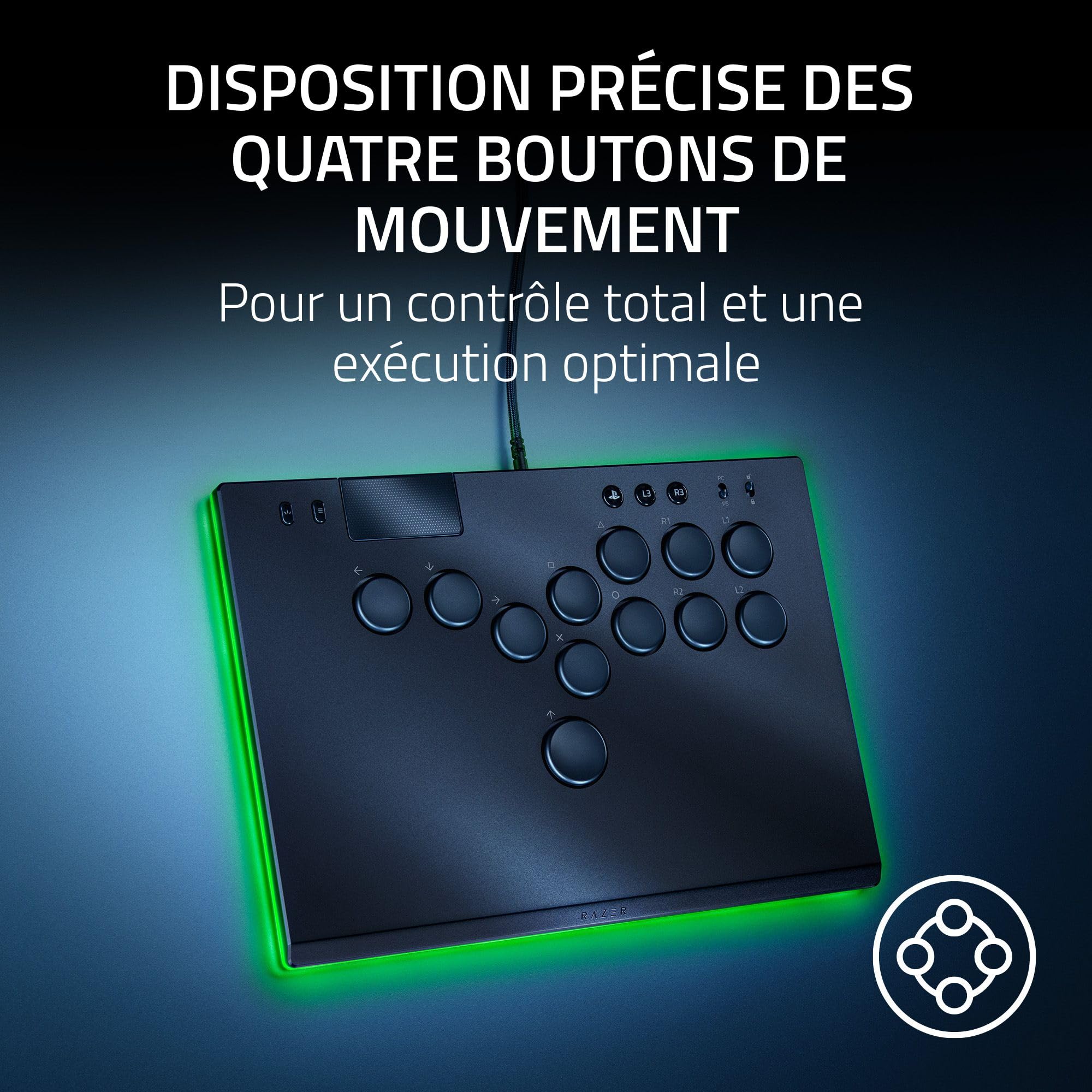 razer-kitsune-contr-leur-arcade-optique-all-button-pour-ps5-et-pc-4-boutons-de-m image 4