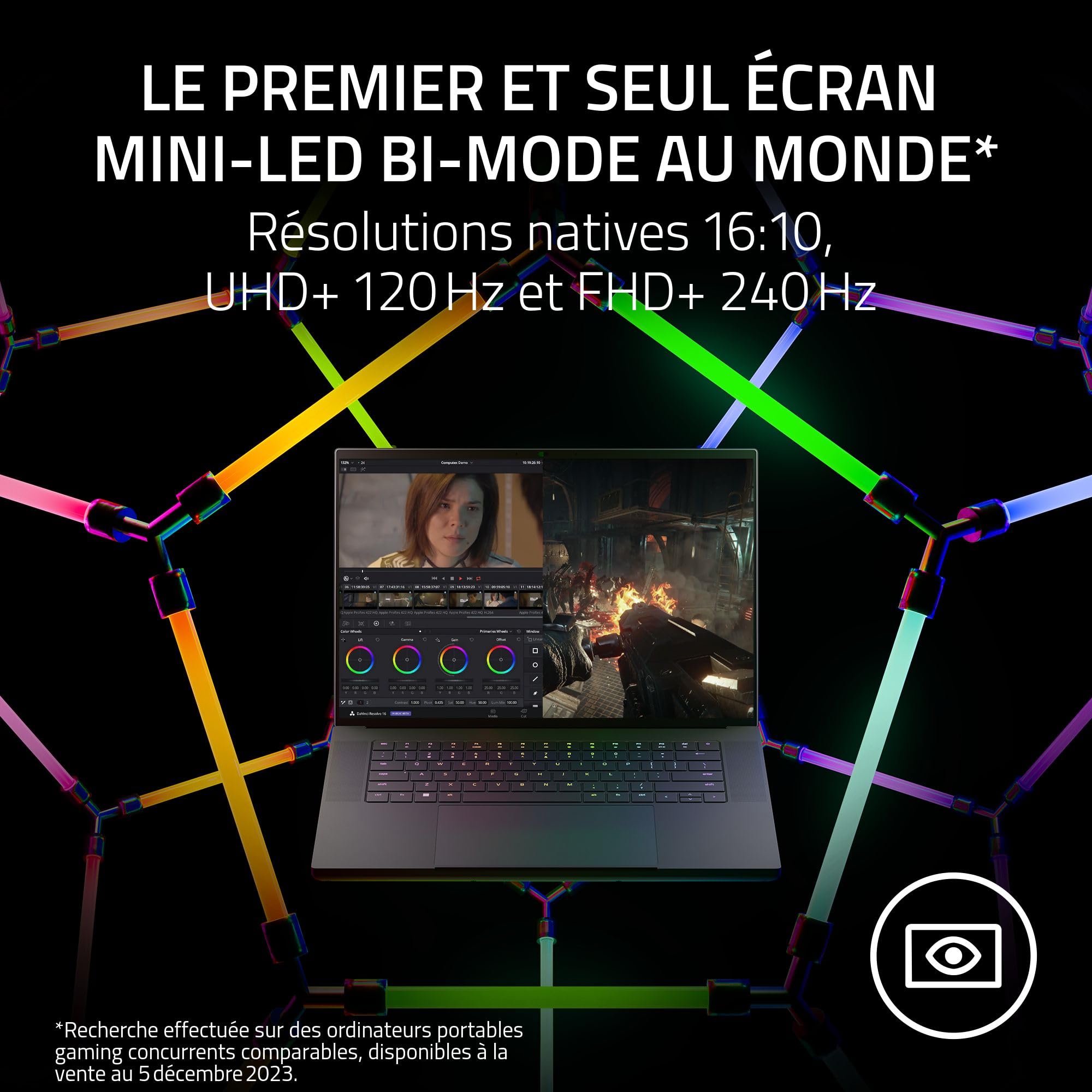 razer-blade-16-2024-ordinateur-portable-gaming-16-mini-led-uhd-fhd-240-hz-rtx-40 image 2