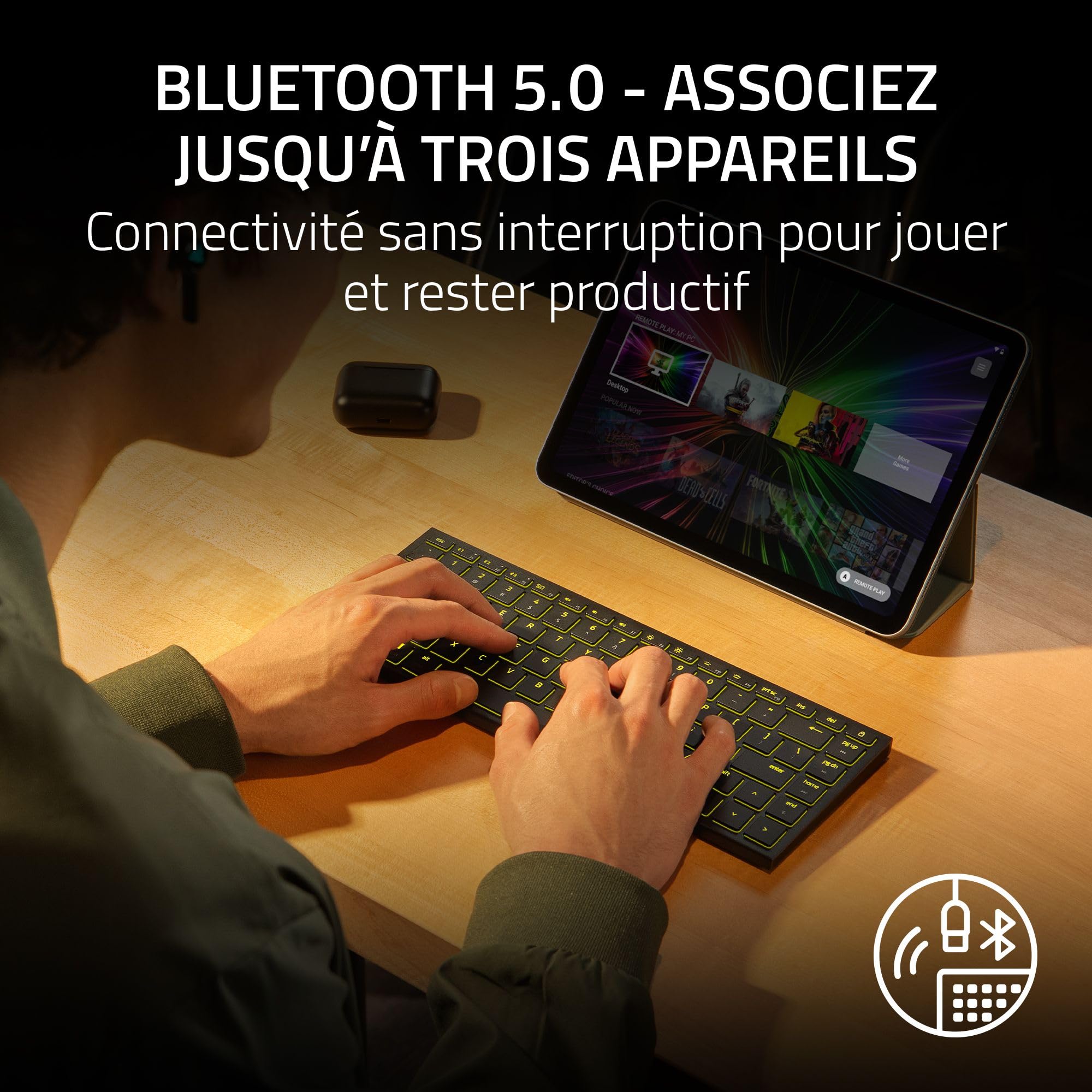 razer-joro-clavier-portable-sans-fil-bluetooth-ultra-fin-374-g-16-5-mm-r-tro-cla image 8