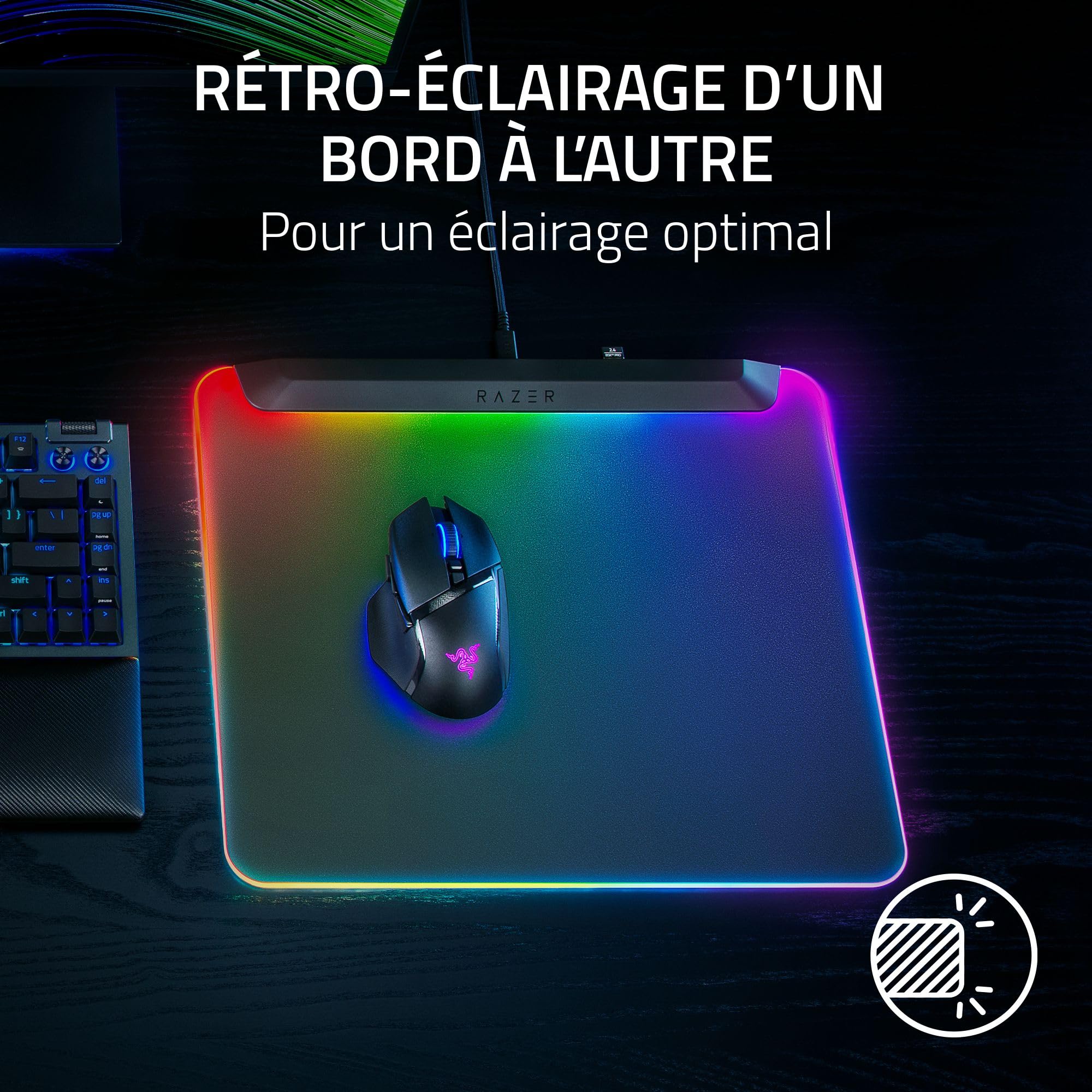 razer-firefly-v2-pro-tapis-de-souris-gaming-r-tro-clair-rgb-chroma-15-zones-led- image 3