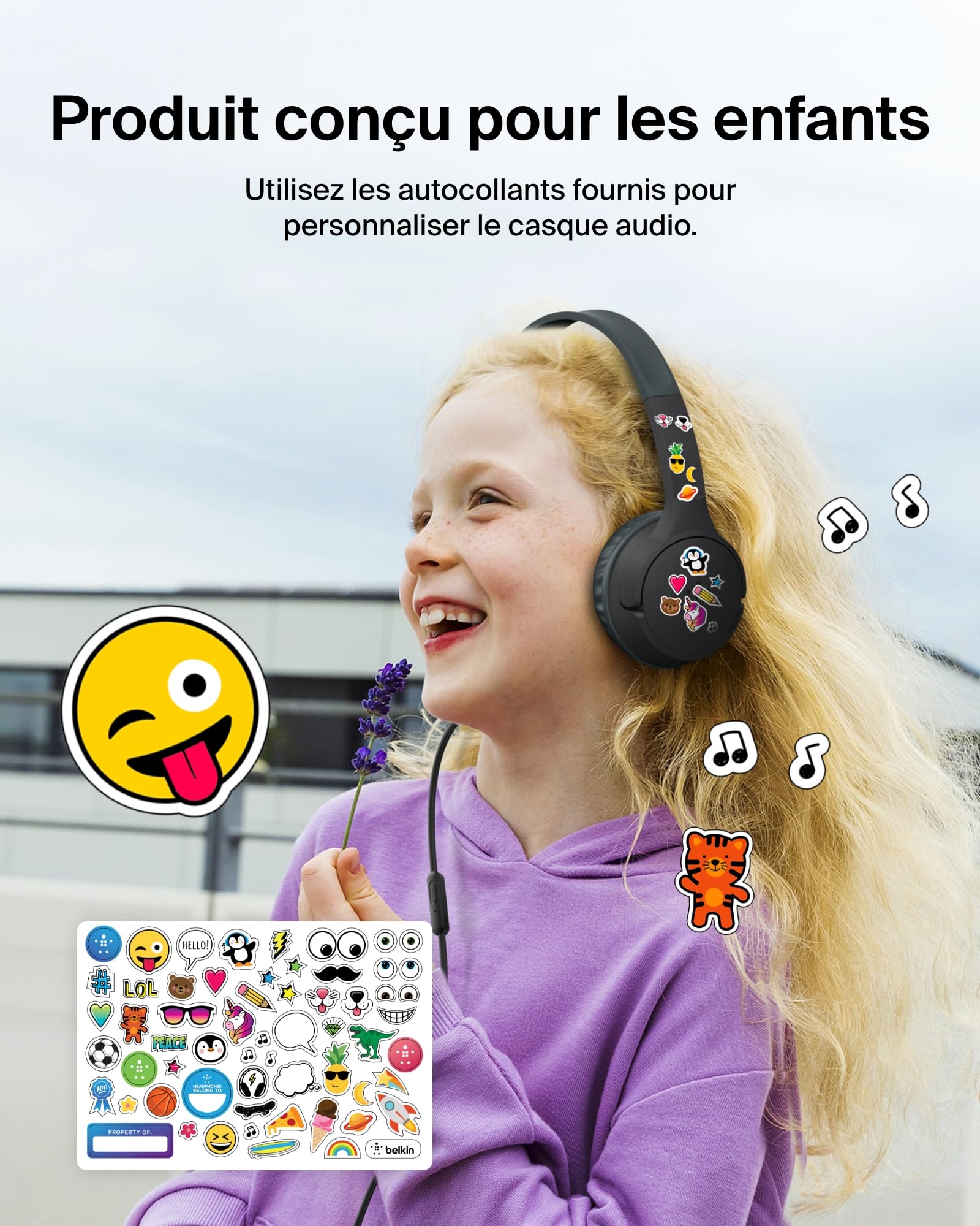 belkin-soundform-mini-casque-audio-filaire-pour-enfant-avec-connecteurs-usb-c-et image 7
