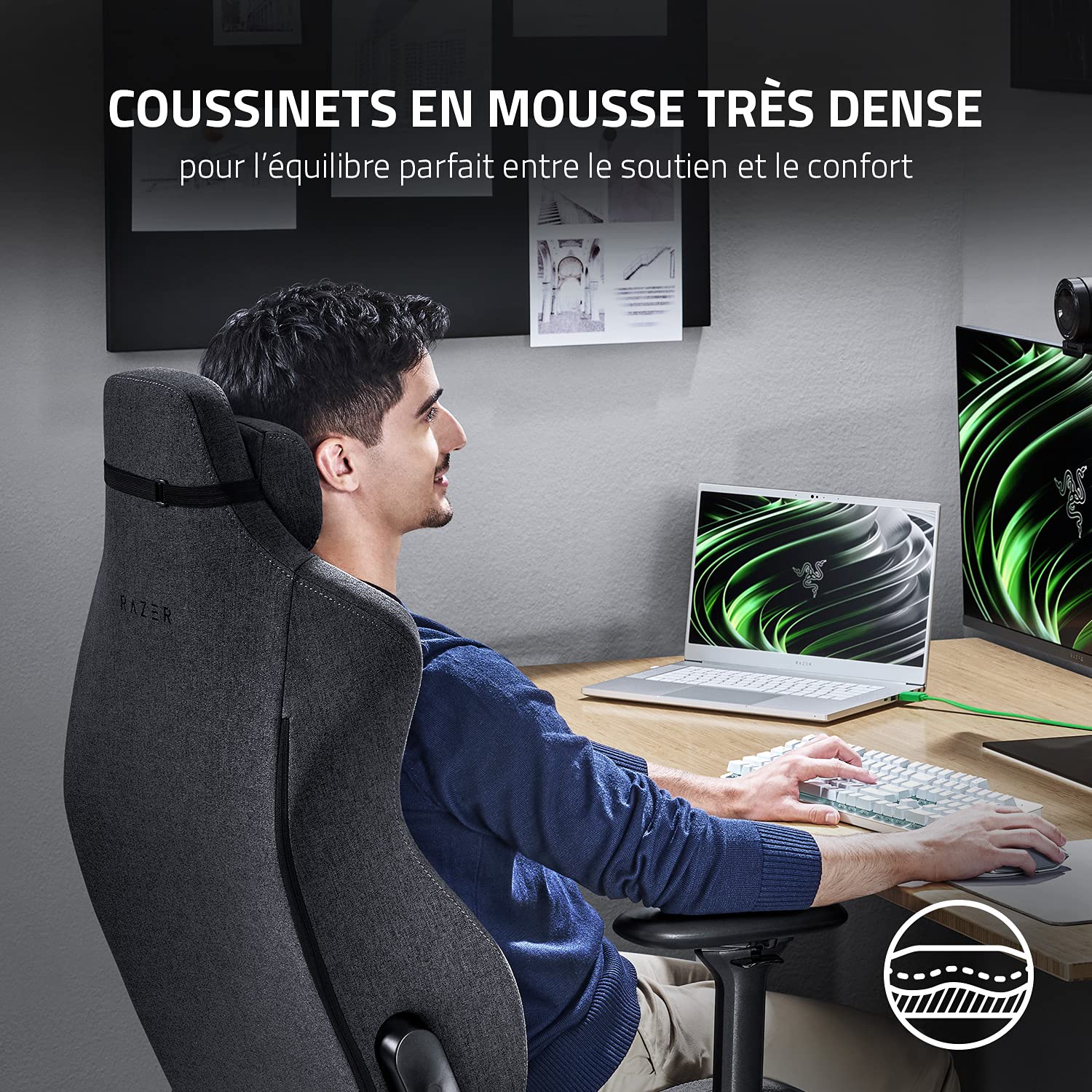 razer-iskur-xl-fabric-chaise-de-gaming-haut-de-gamme-avec-soutien-lombaire-int-g image 7
