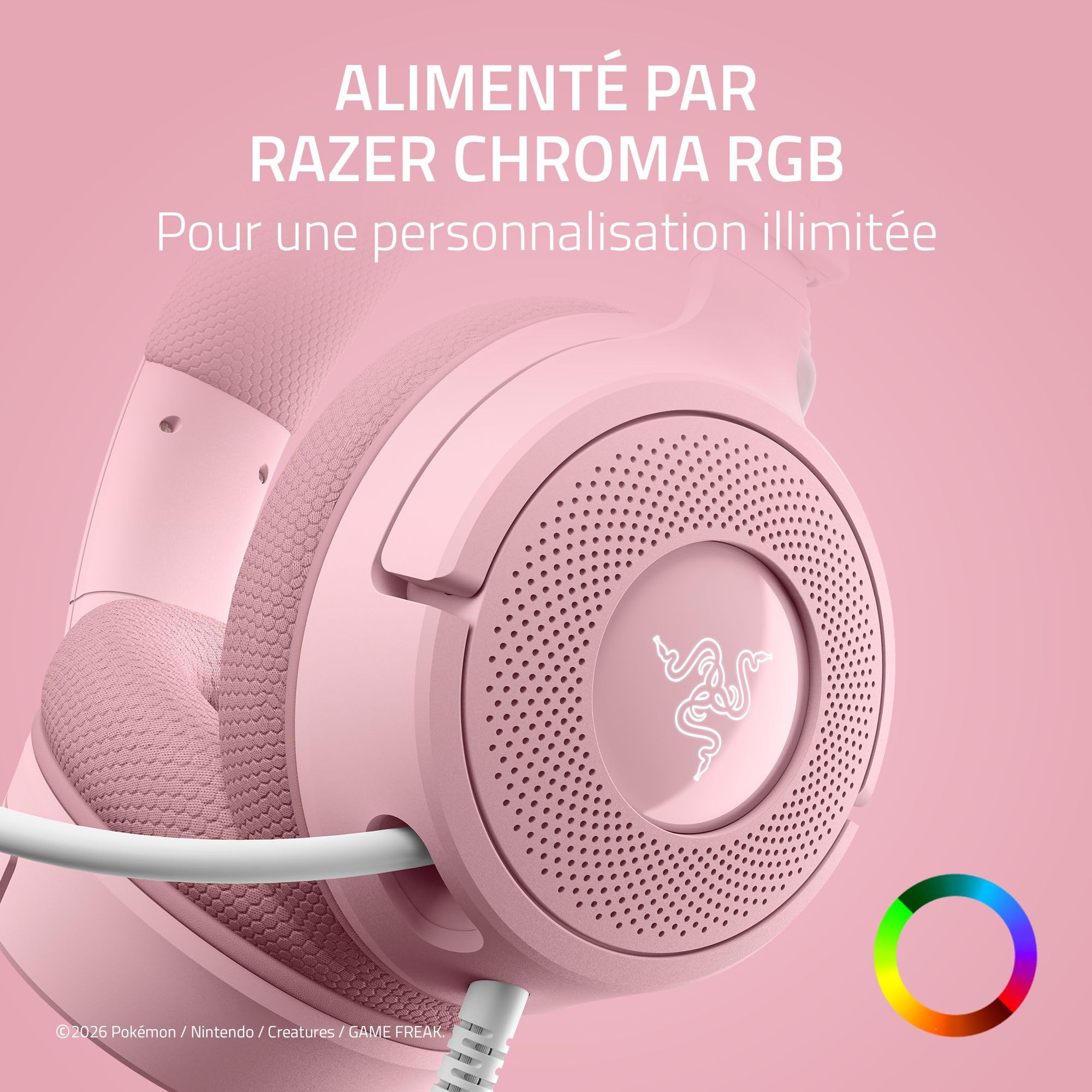 razer-kraken-v4-x-dition-pok-mon-pikachu-eevee-casque-gaming-filaire-usb-haut-pa image 7